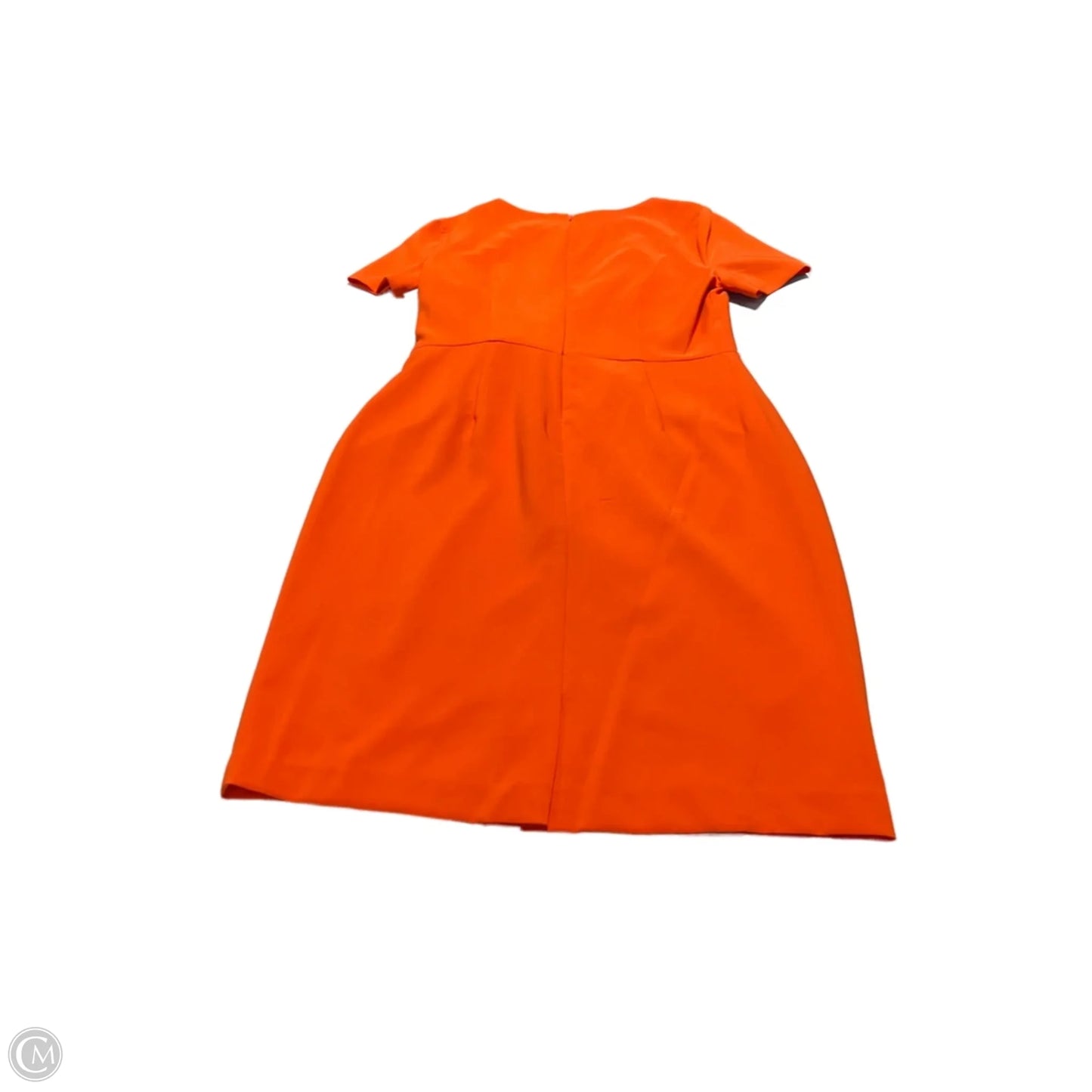Dress Casual Short By Maggy London In Orange, Size: Xl