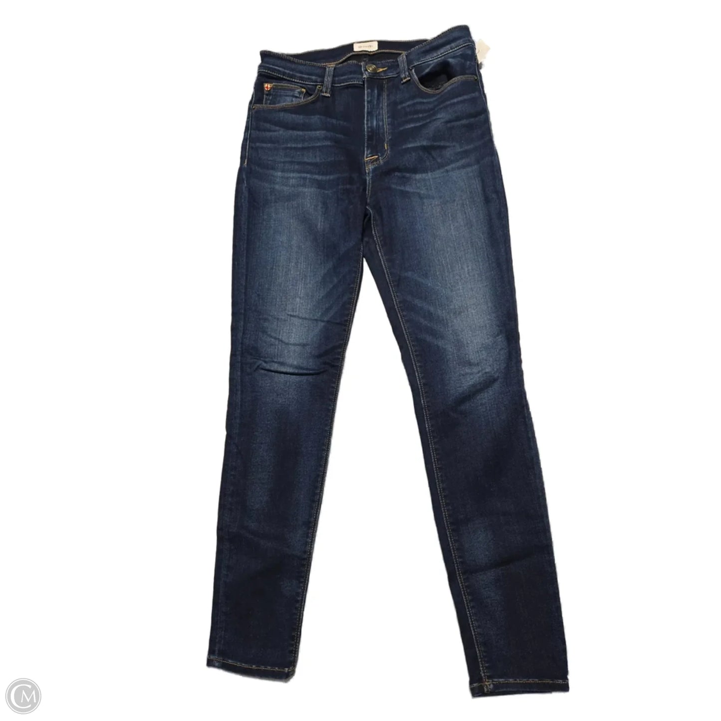 Jeans Skinny By Hudson In Blue Denim, Size: 4