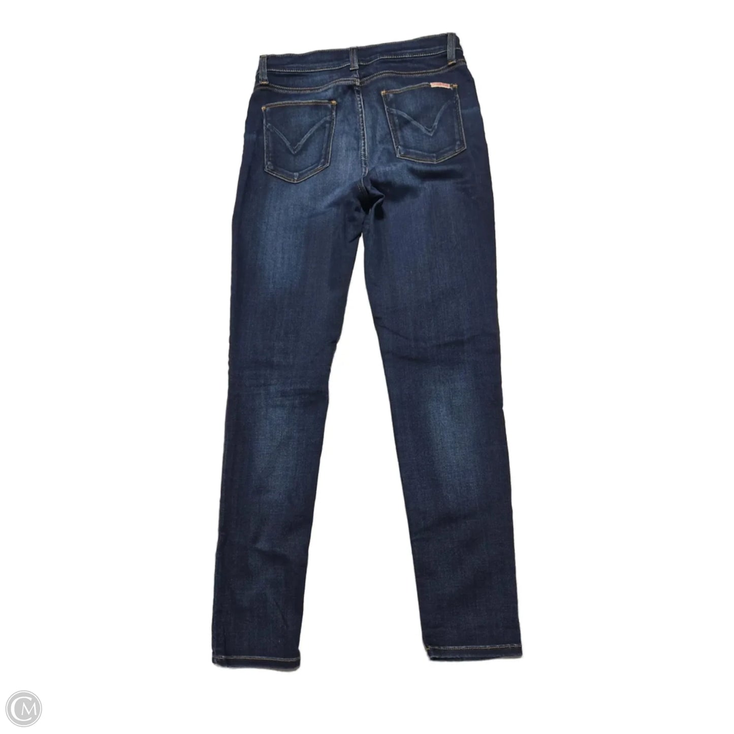 Jeans Skinny By Hudson In Blue Denim, Size: 4