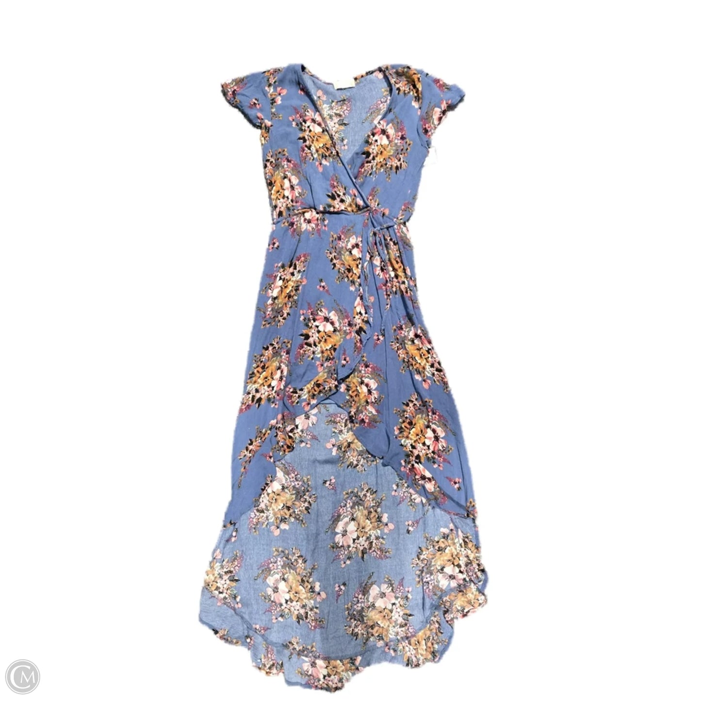 Dress Casual Midi By Altard State In Blue, Size: M