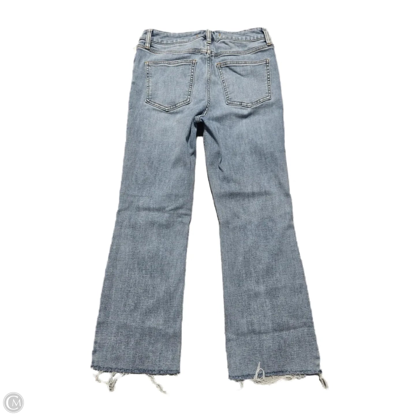 Jeans Cropped By Cme In Blue Denim, Size: 10