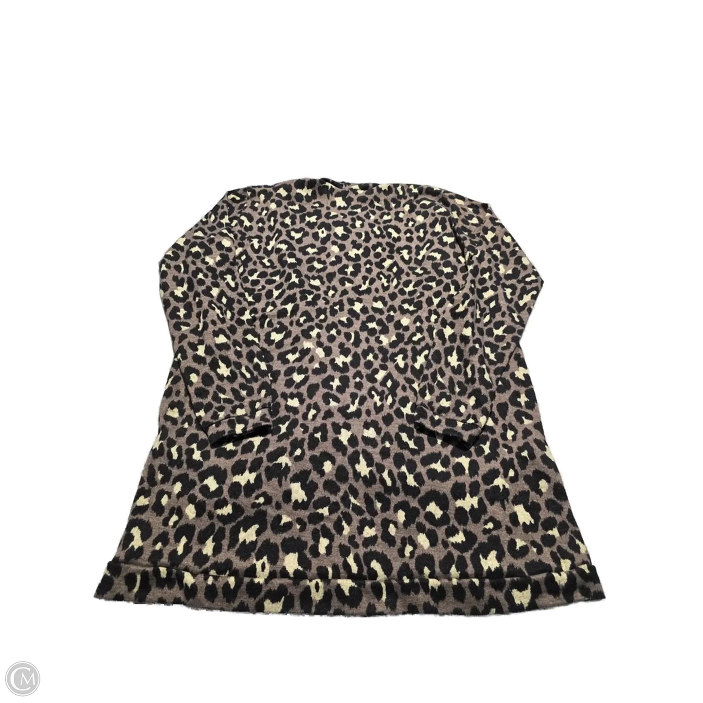 Cardigan By Cme In Animal Print, Size: M