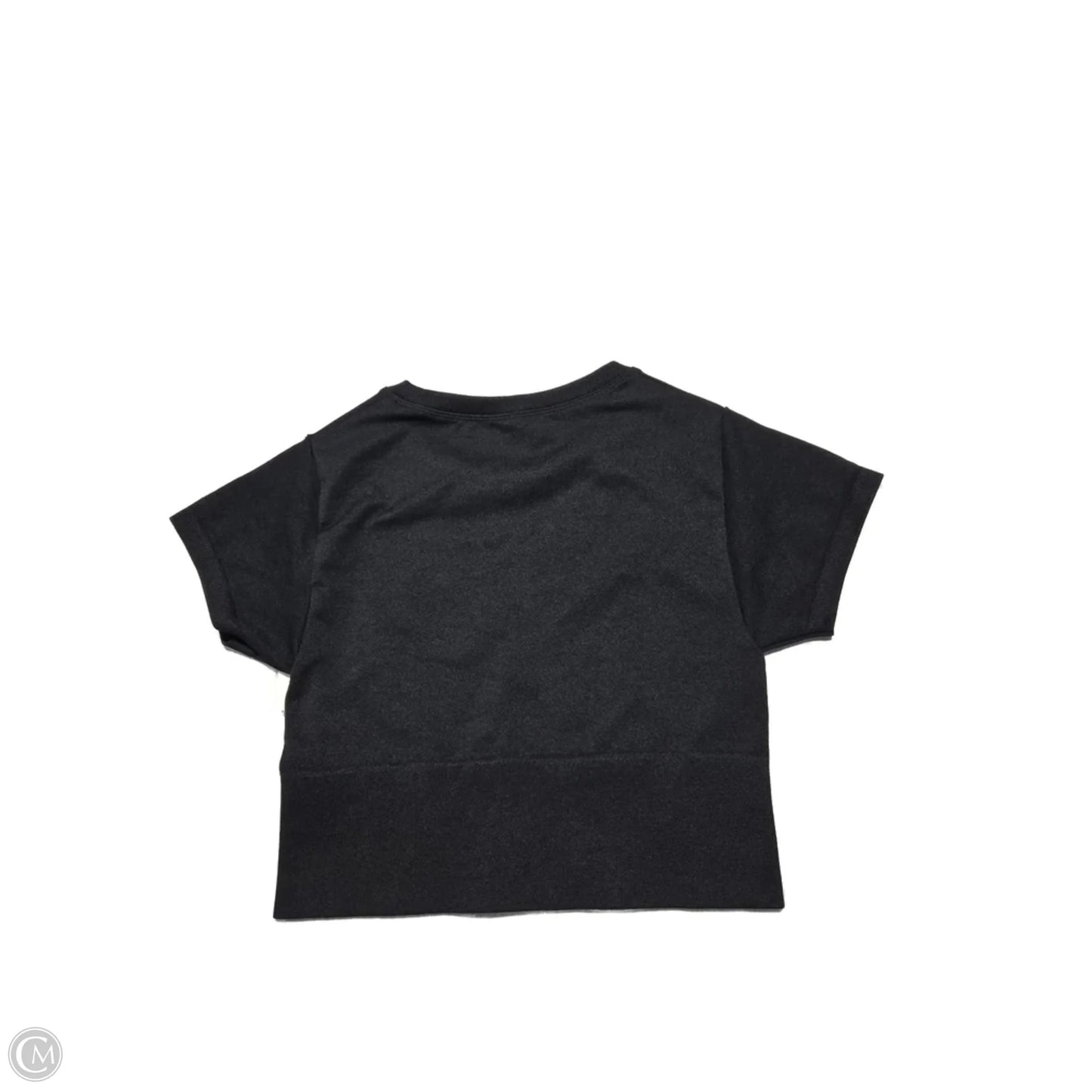 Athletic Top Short Sleeve By Aerie In Black, Size: Xs