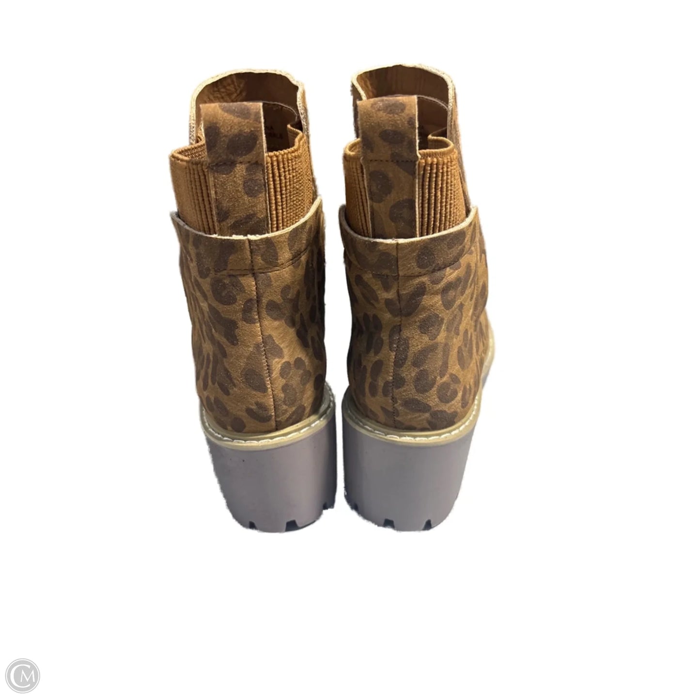 Boots Ankle Heels By Corkys In Animal Print, Size: 9