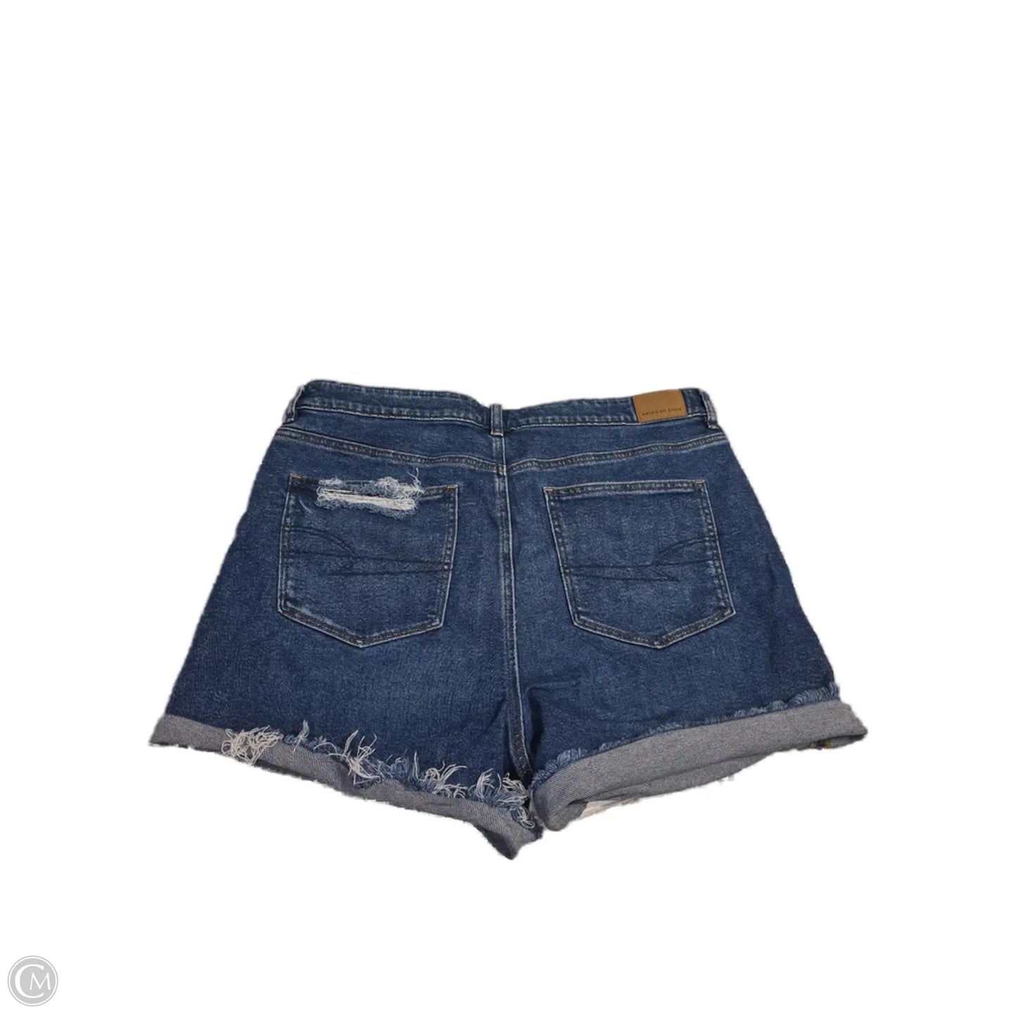Shorts By American Eagle In Blue Denim, Size: 16