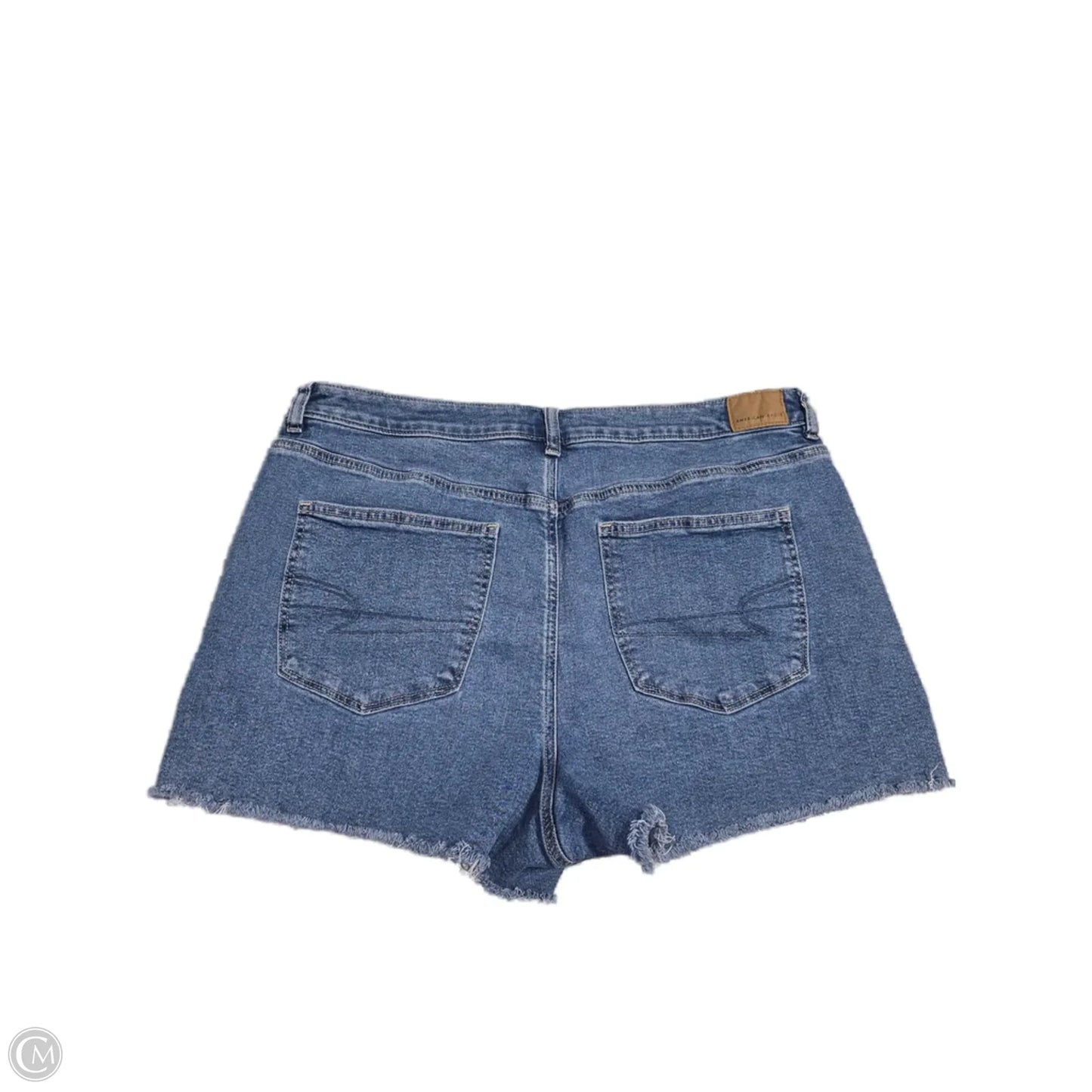 Shorts By American Eagle In Blue Denim, Size: 18