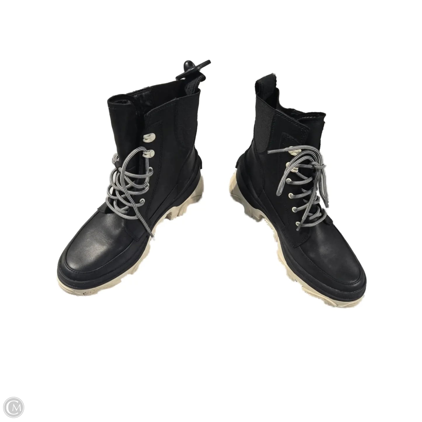Boots Ankle Heels By Sorel In Black, Size: 8