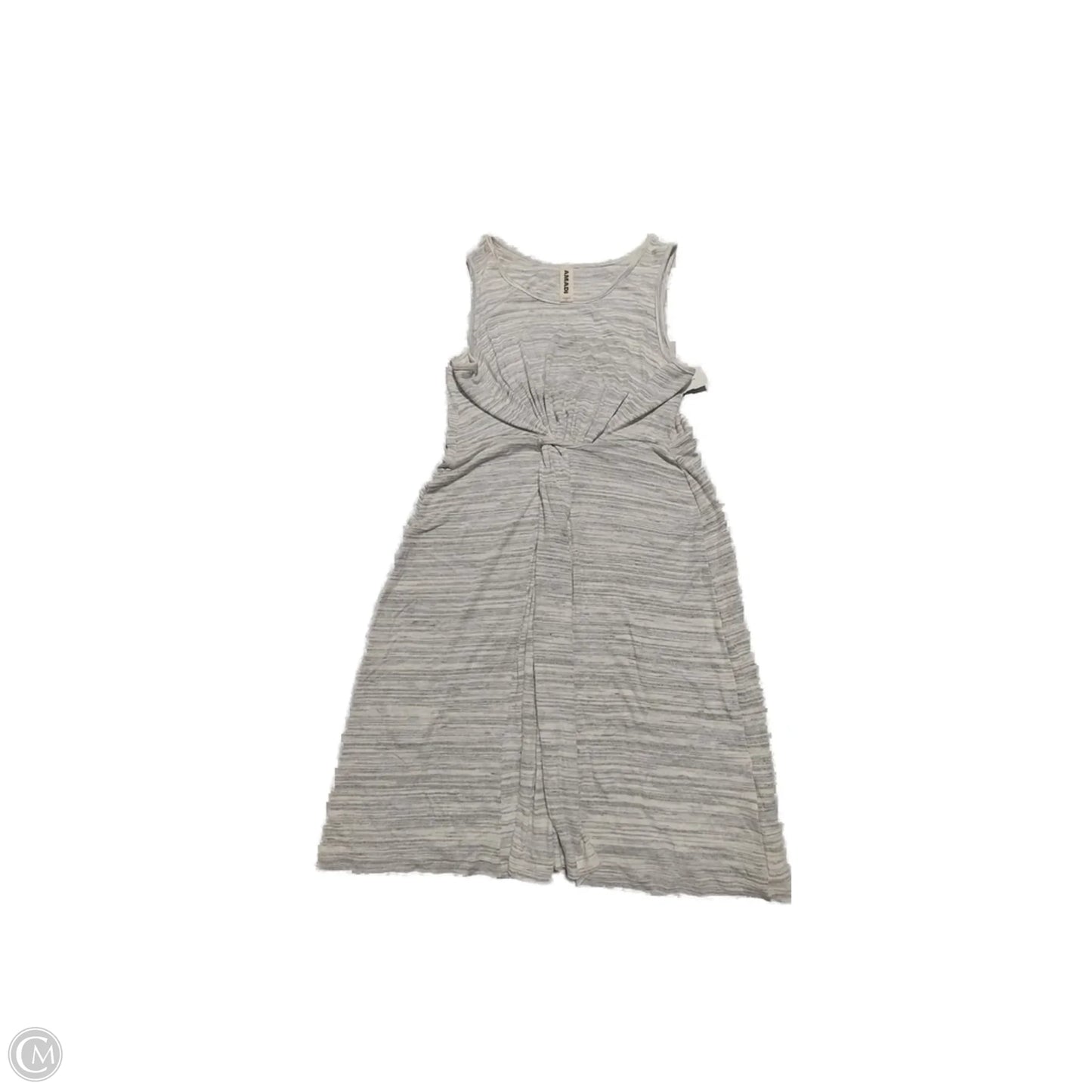 Dress Casual Short By Amadi In Grey, Size: L