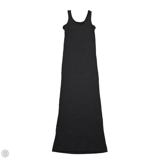 Dress Casual Maxi By H&m In Black, Size: M