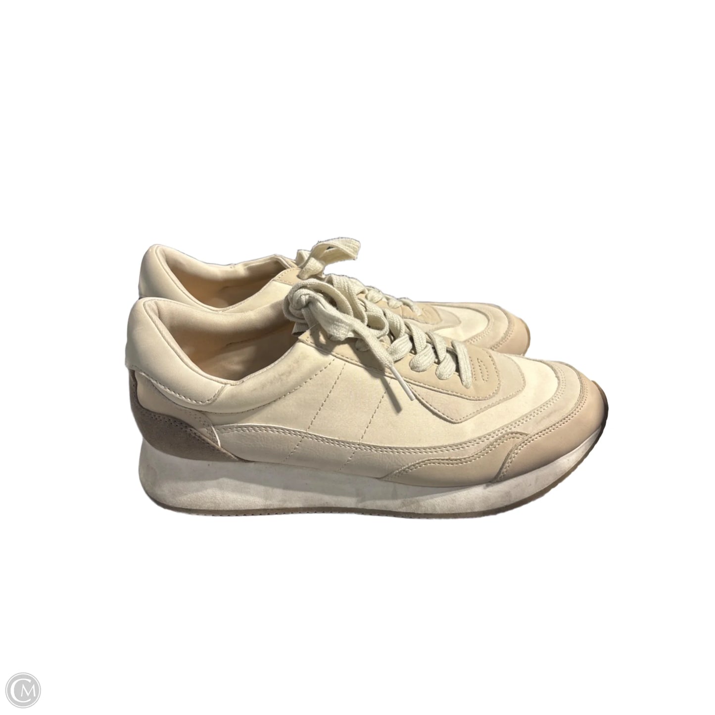 Shoes Sneakers By Universal Thread In Cream, Size: 10