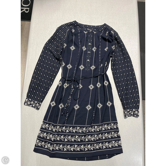 Dress Casual Short By Loft In Navy, Size: Mp