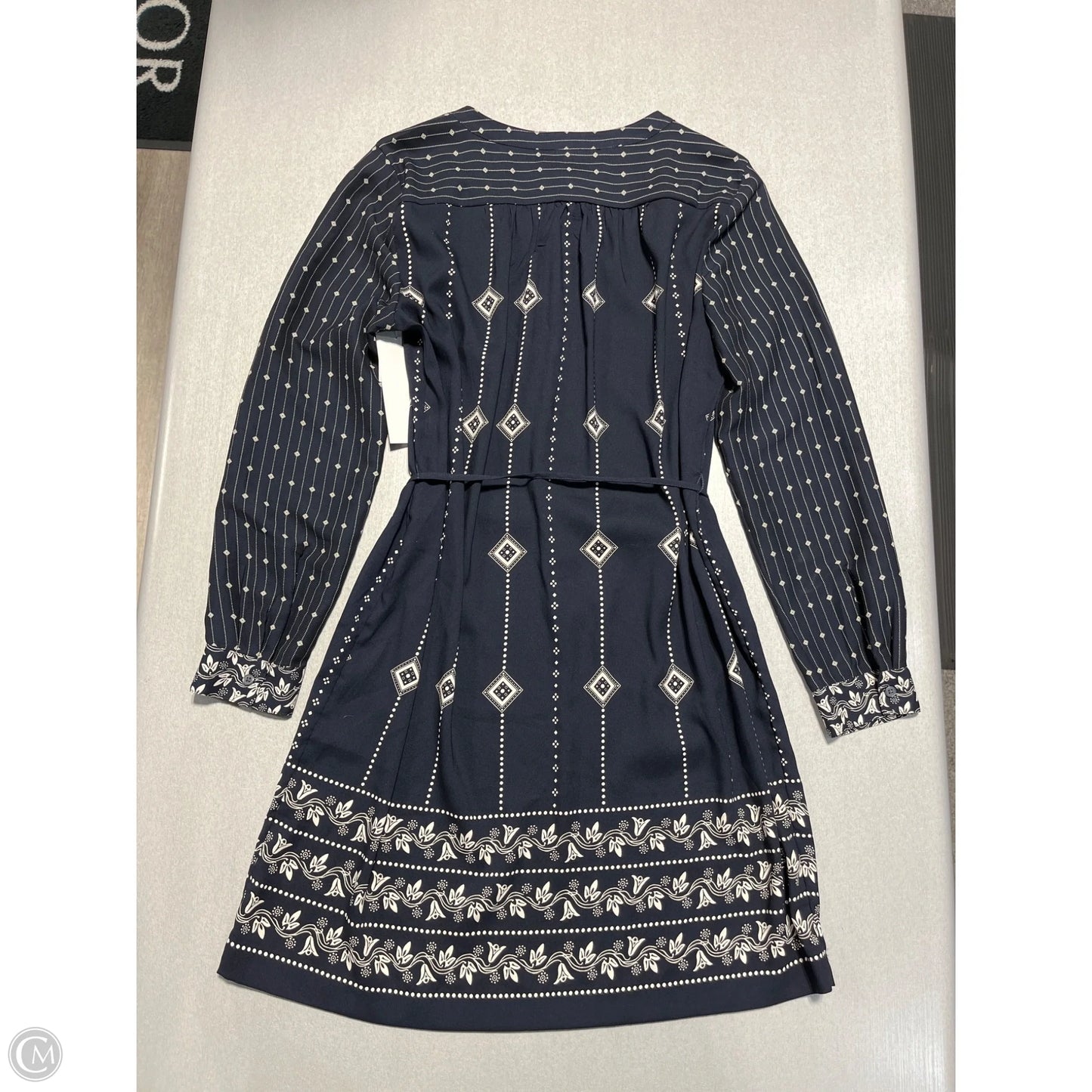 Dress Casual Short By Loft In Navy, Size: Mp