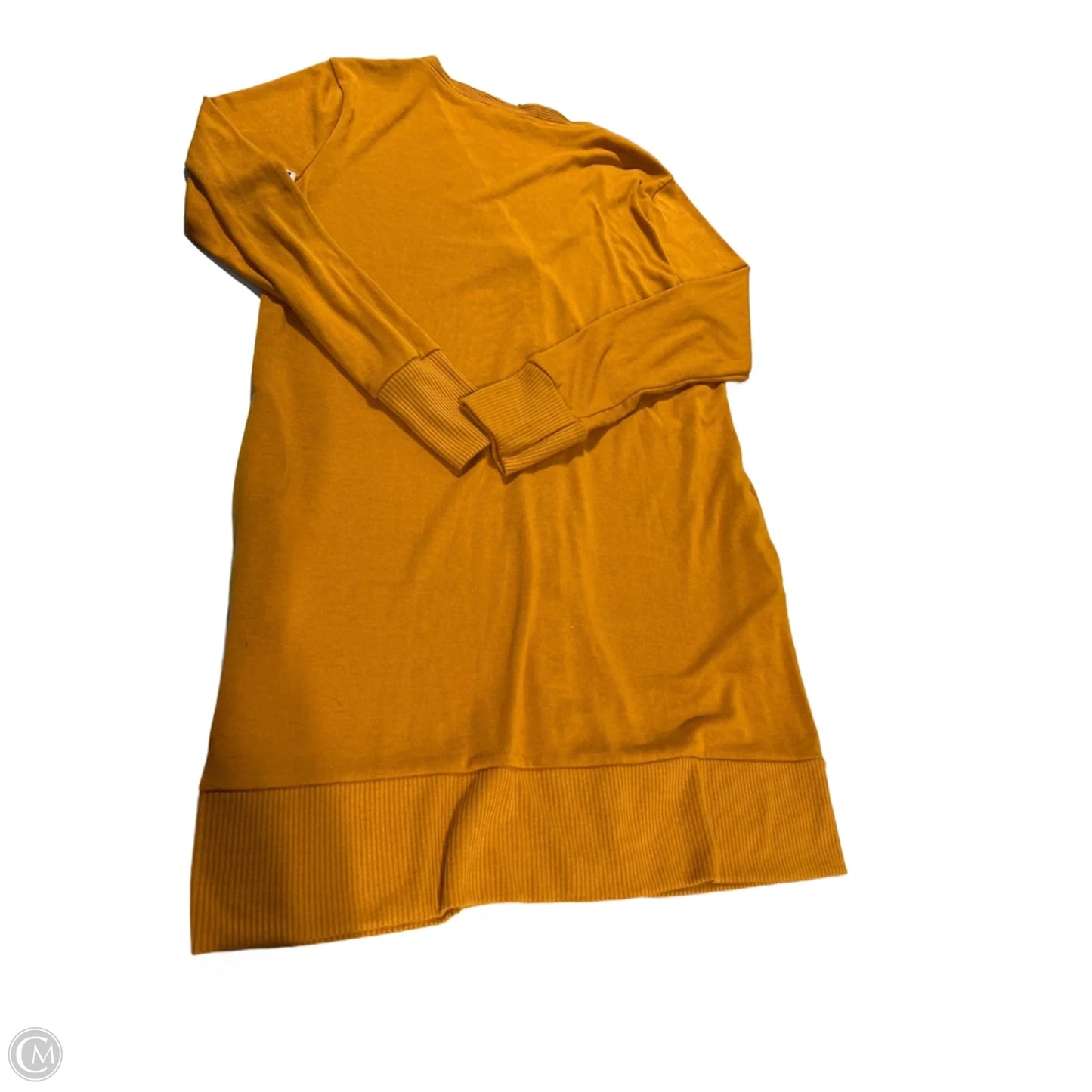 Cardigan By Zenana In Orange, Size: Xl