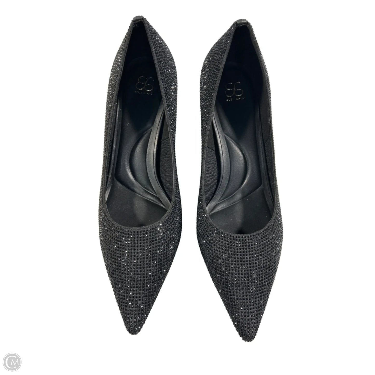 Shoes Heels Kitten By Cmc In Black, Size: 9.5