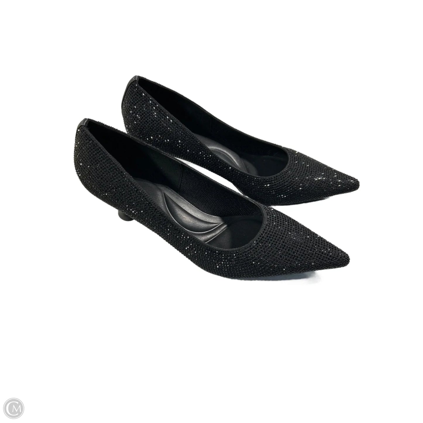 Shoes Heels Kitten By Cmc In Black, Size: 9.5