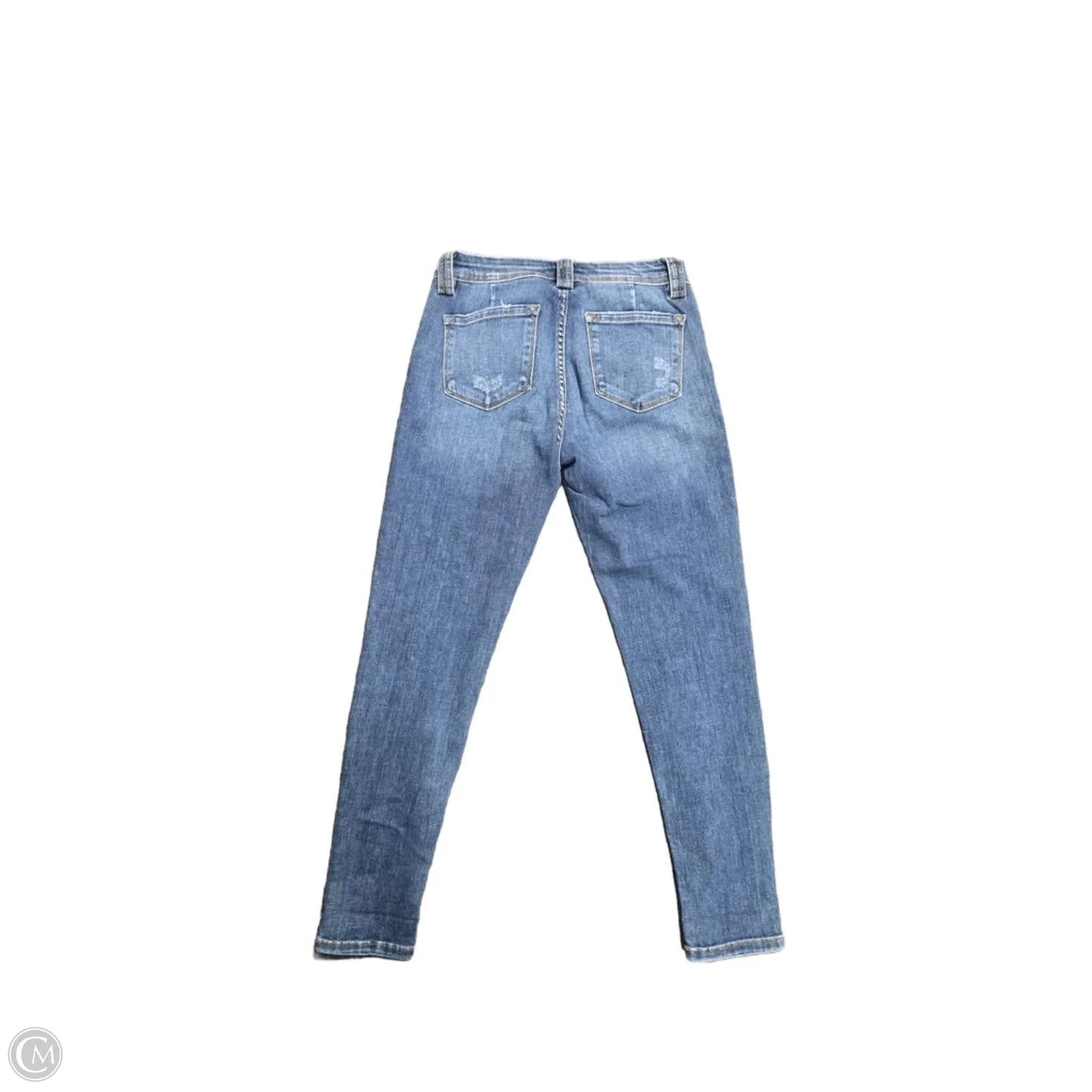 Jeans Skinny By Kancan In Blue Denim, Size: 8
