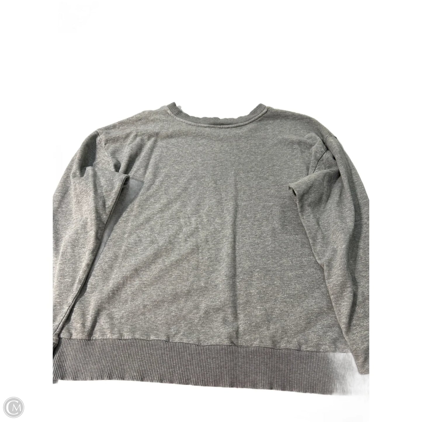 Top Long Sleeve By Banana Republic In Grey, Size: Xl