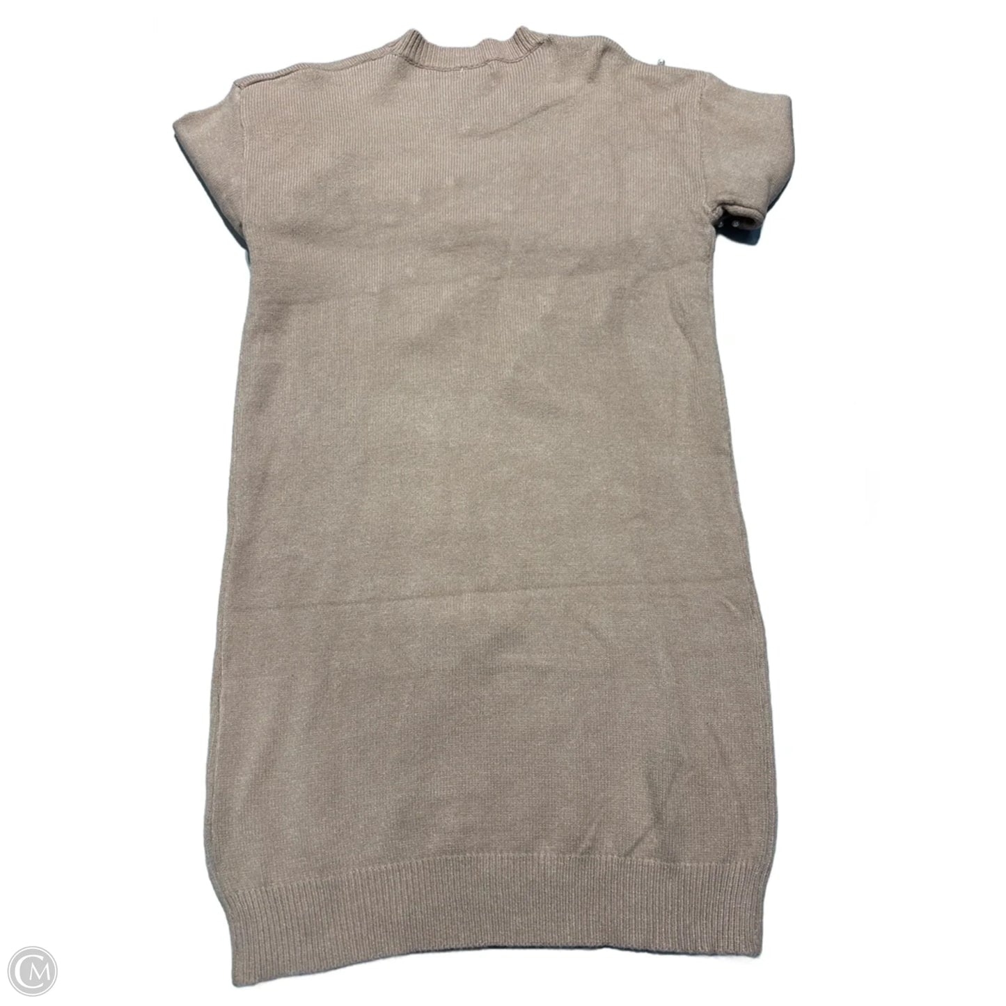 Dress Casual Short By Debut In Taupe, Size: M