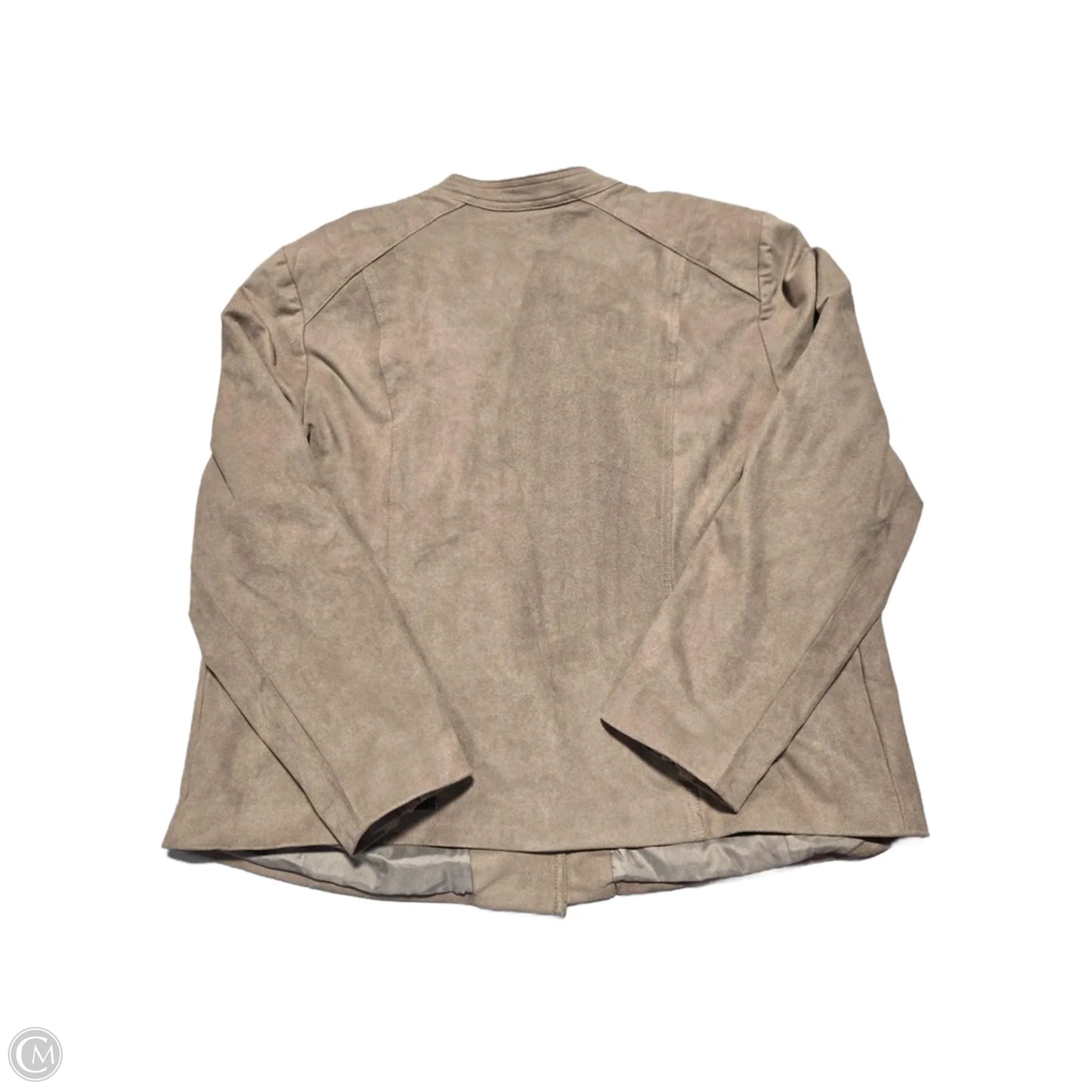 Jacket Other By Chicos In Beige, Size: 1x