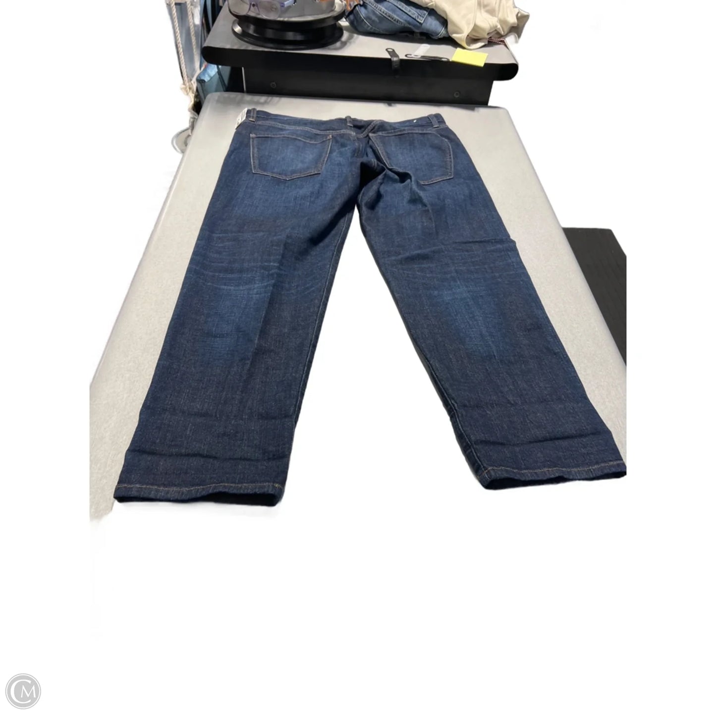 Jeans Boyfriend By Banana Republic In Blue Denim, Size: 14