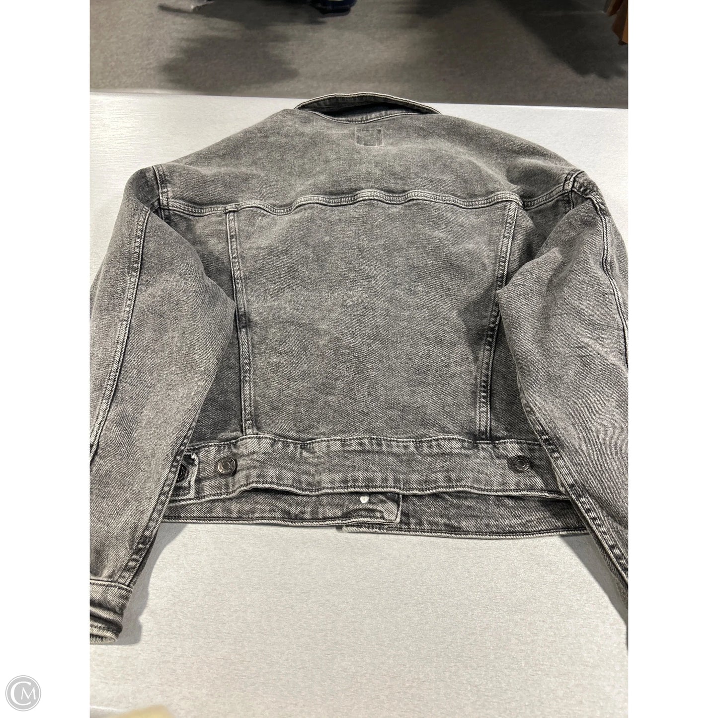 Jacket Denim By Wild Fable In Black Denim, Size: L