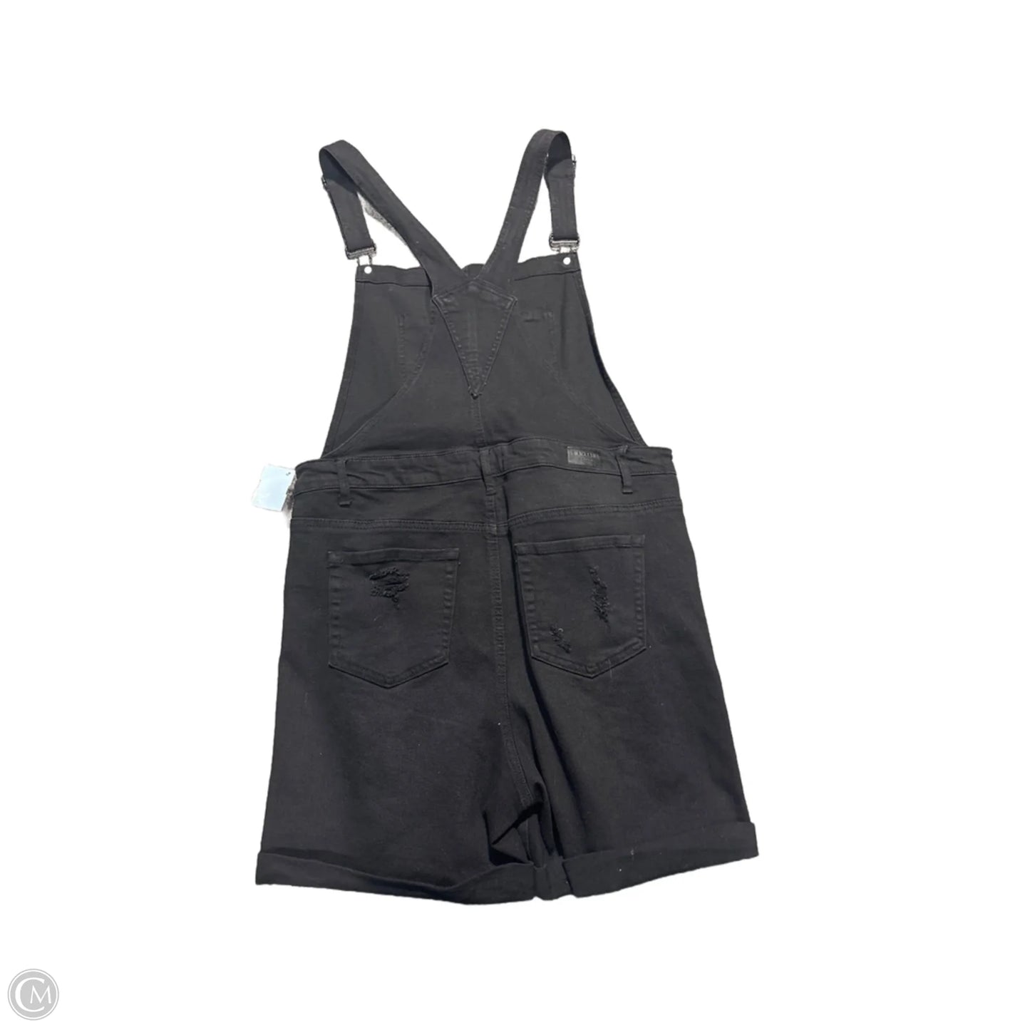 Overalls By Cme In Black Denim, Size: Xl