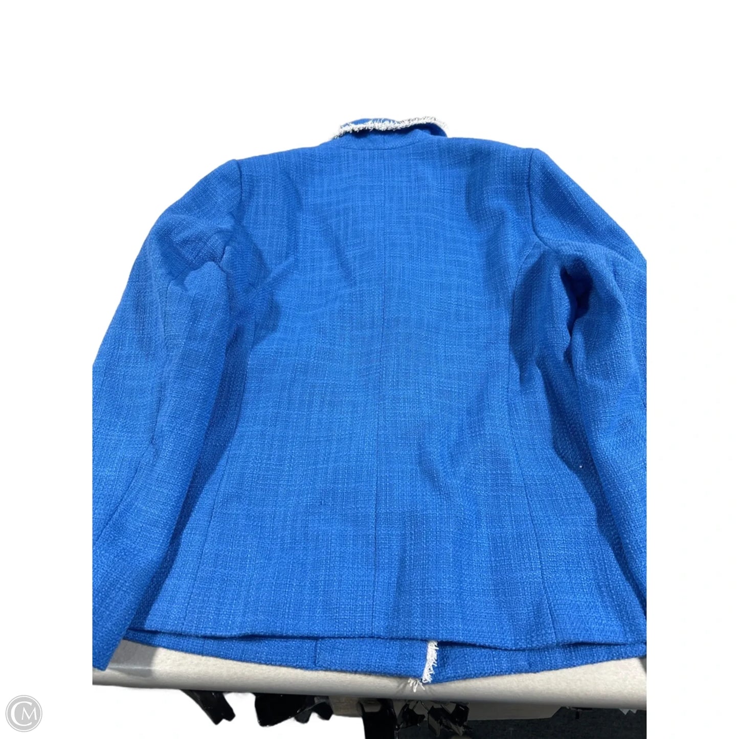 Blazer By Susan Graver In Blue, Size: Xl