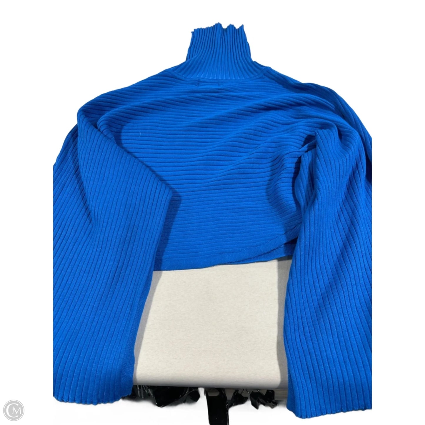 Top Long Sleeve By Pink Rose In Blue, Size: Xl