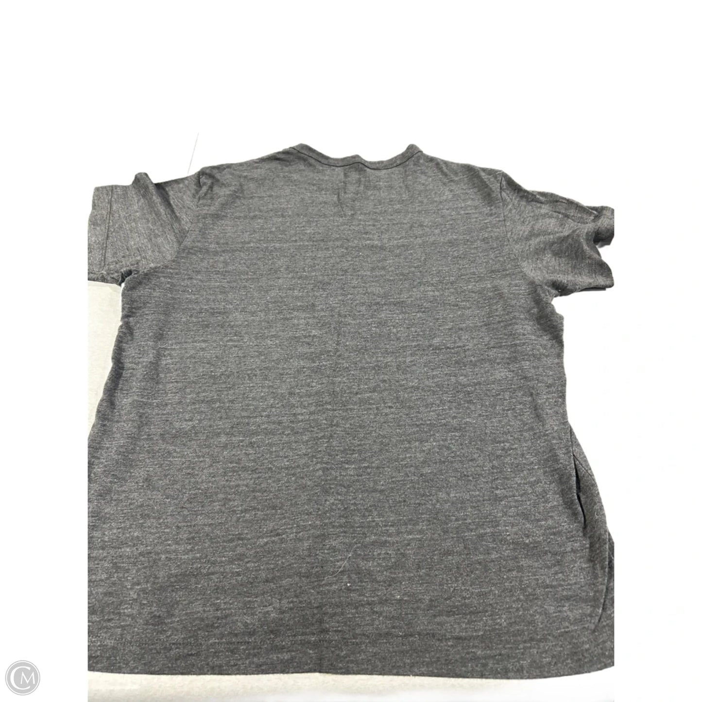 Top Short Sleeve Basic By Cmf In Grey, Size: M