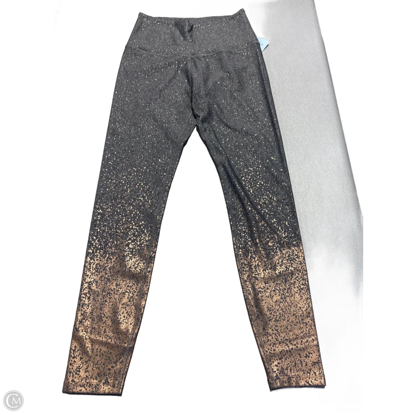 Athletic Leggings By Beyond Yoga In Grey, Size: L