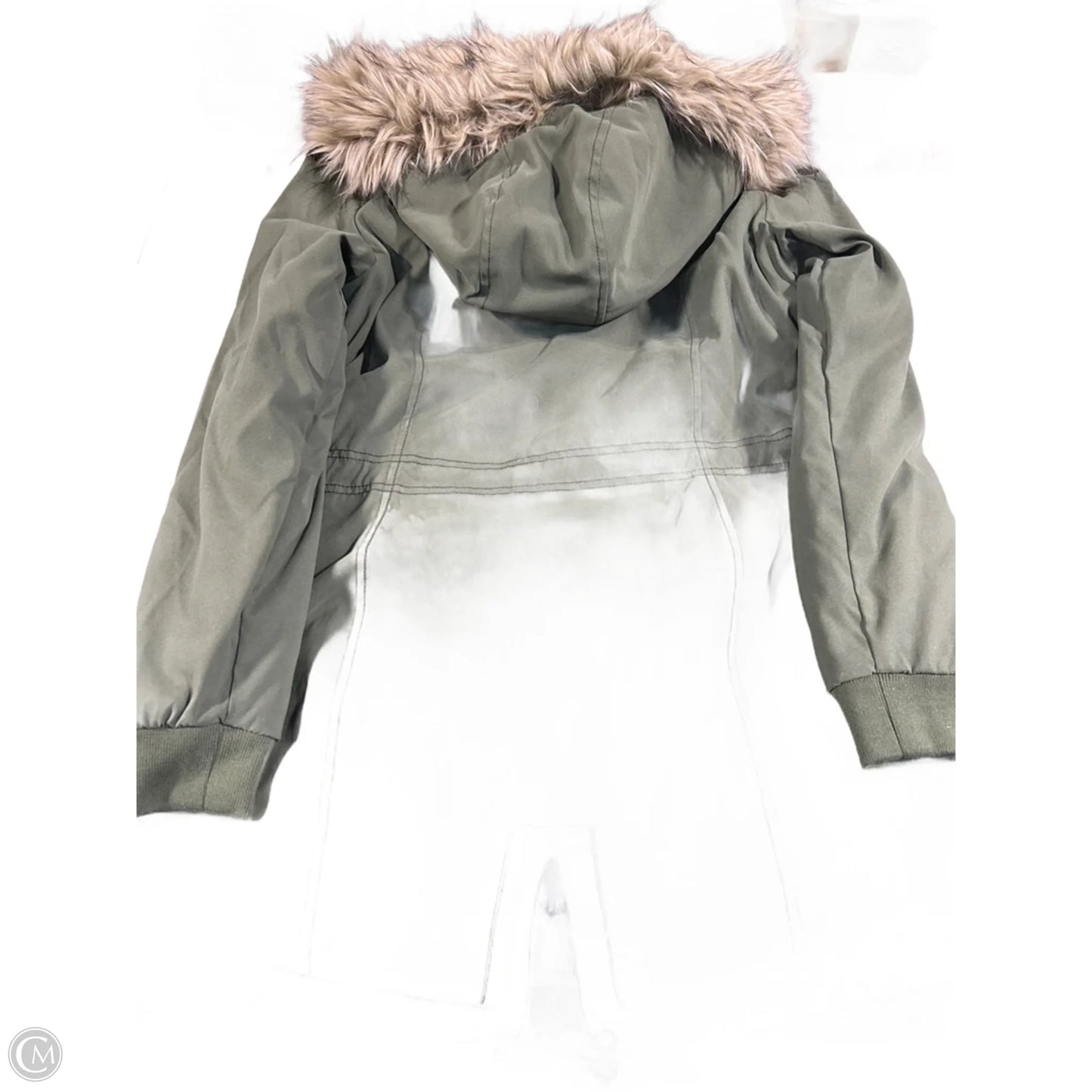 Coat Parka By Hollister In Green, Size: Xl