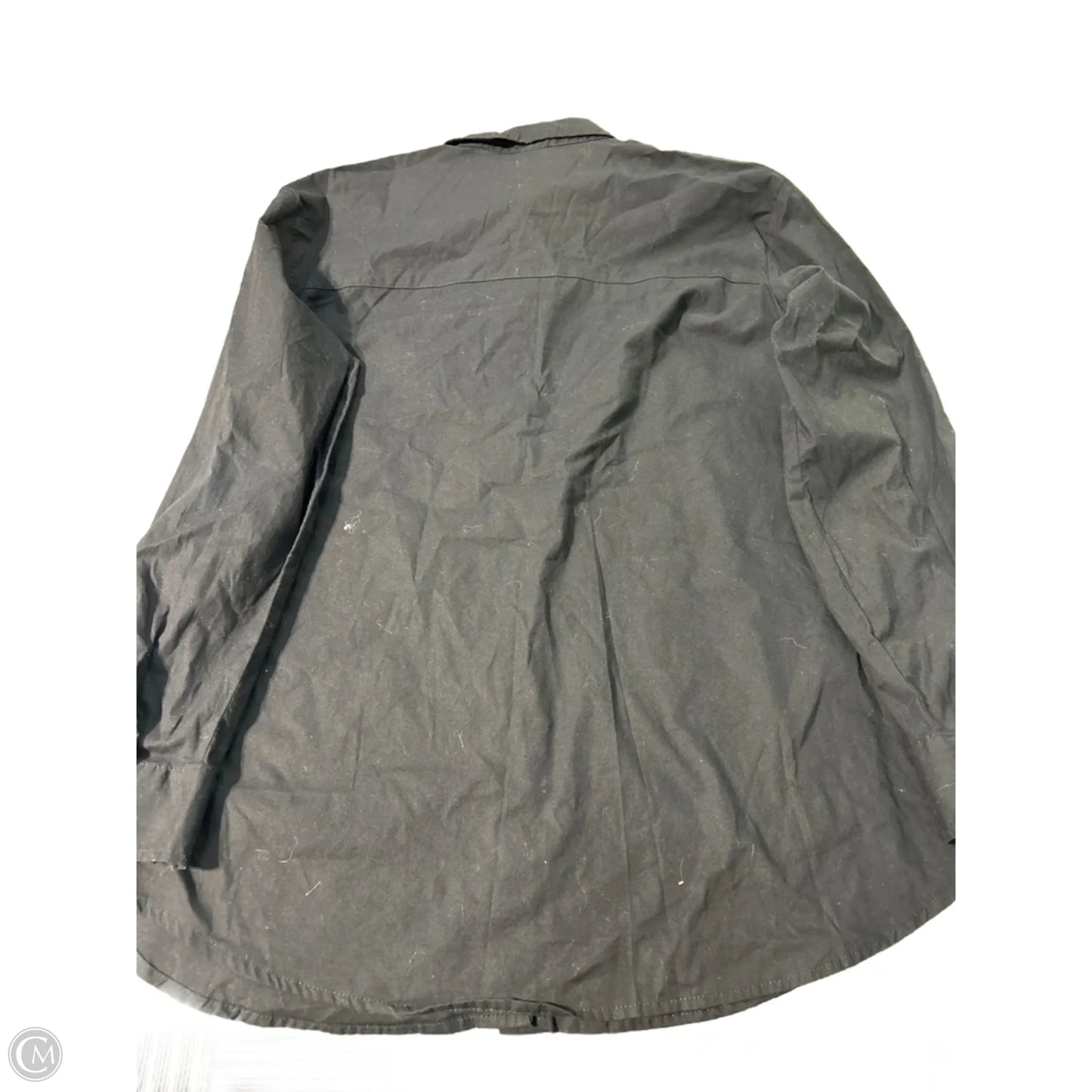Top Long Sleeve By Divided In Black, Size: S