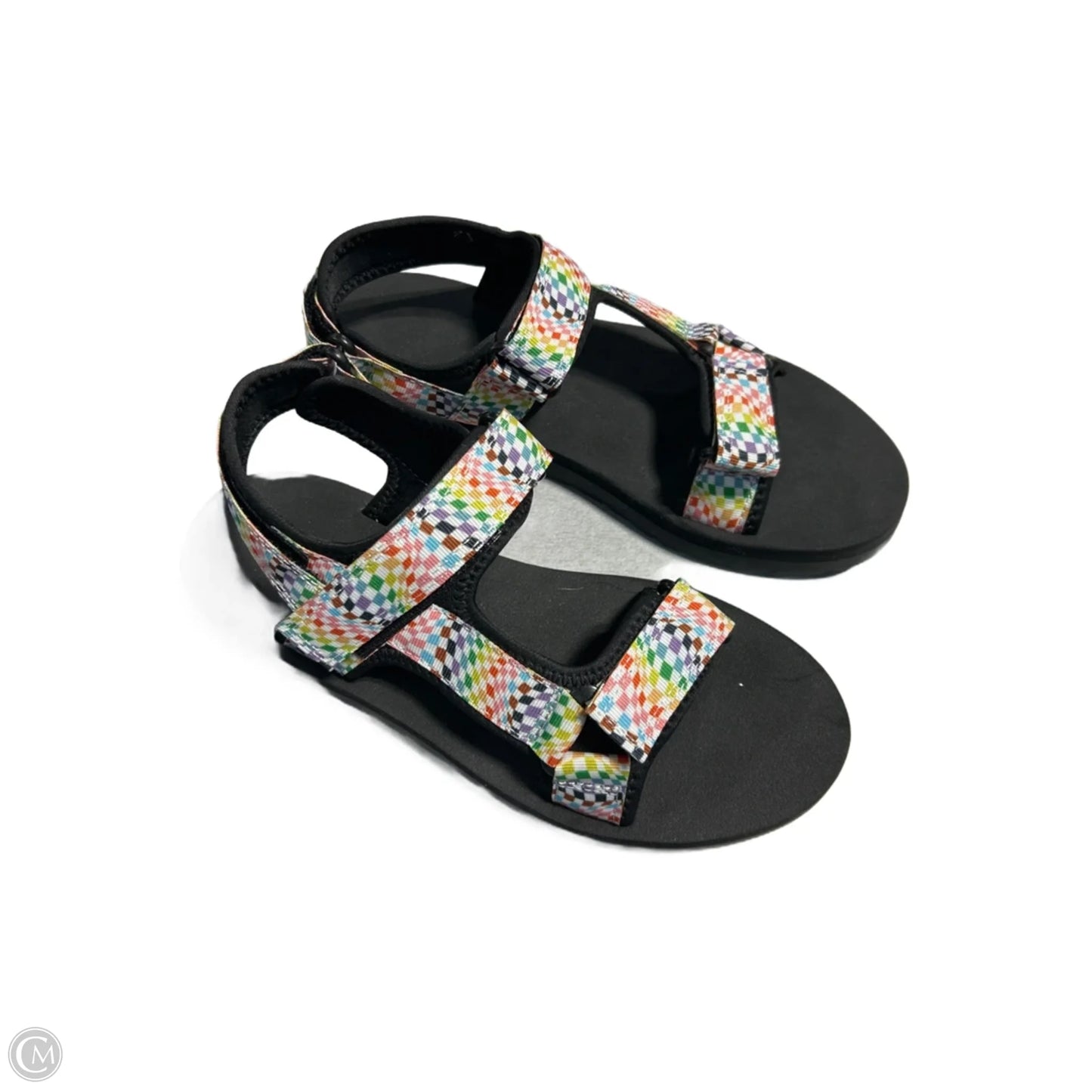 Sandals Flats By Cmf In Black, Size: 10