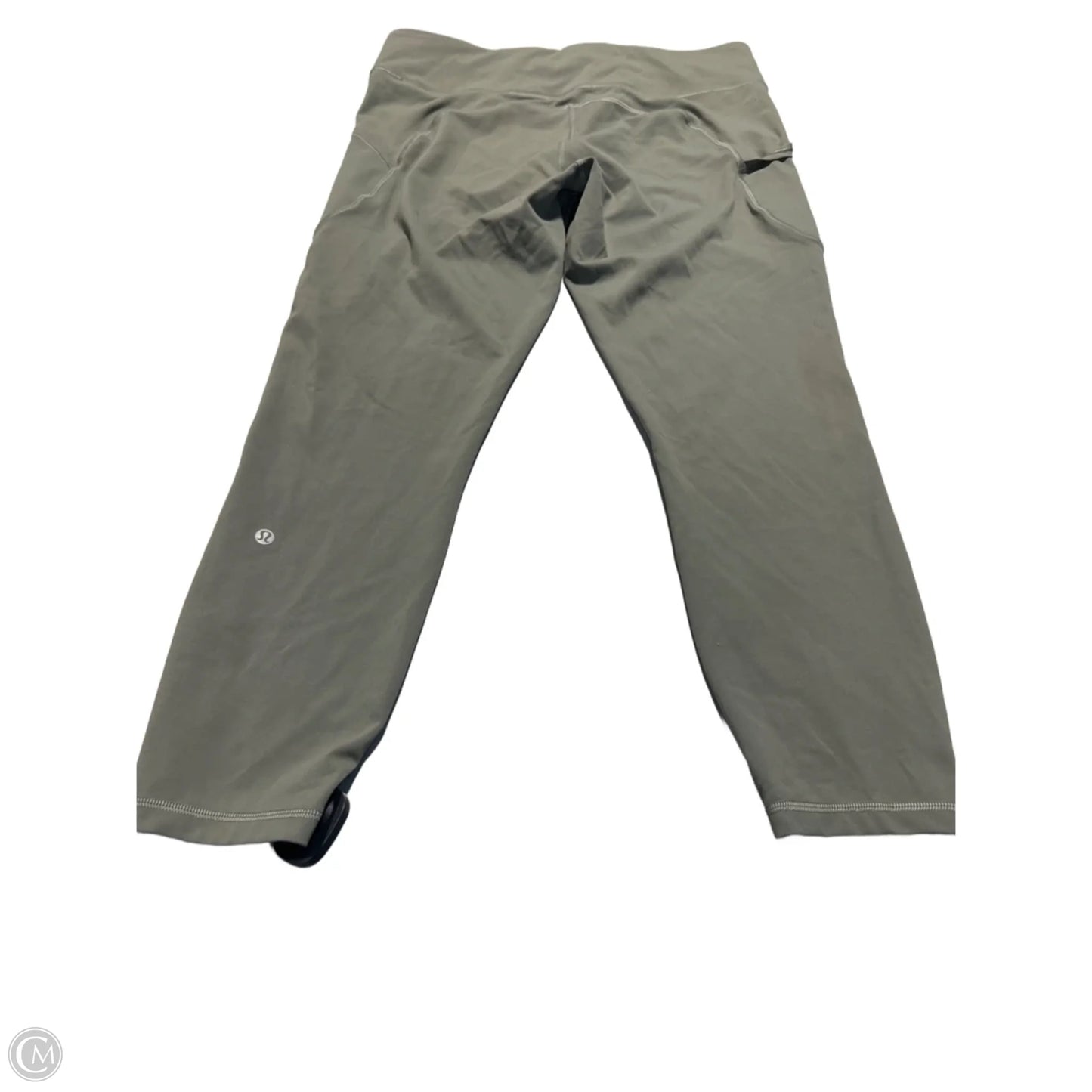 Athletic Leggings By Lululemon In Green, Size: 14