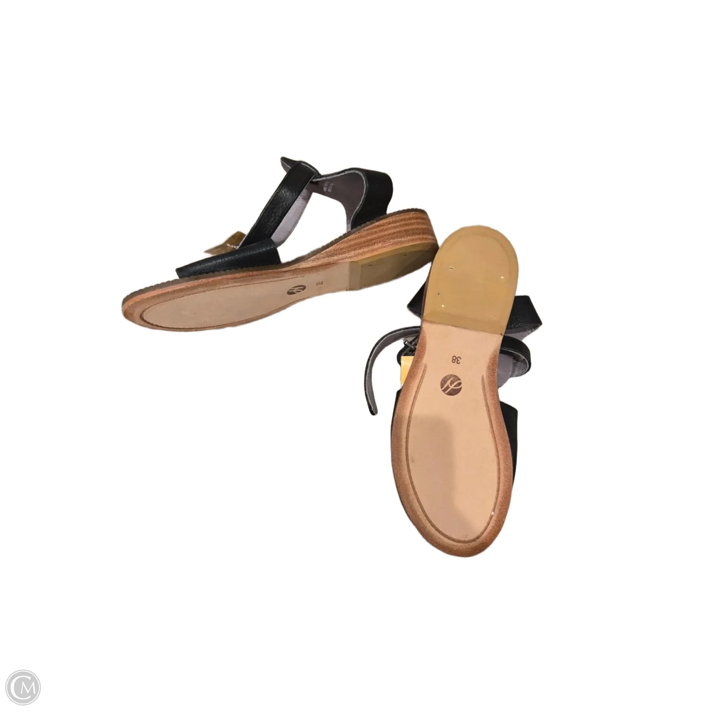 Sandals Flats By Cmc In Black, Size: 8