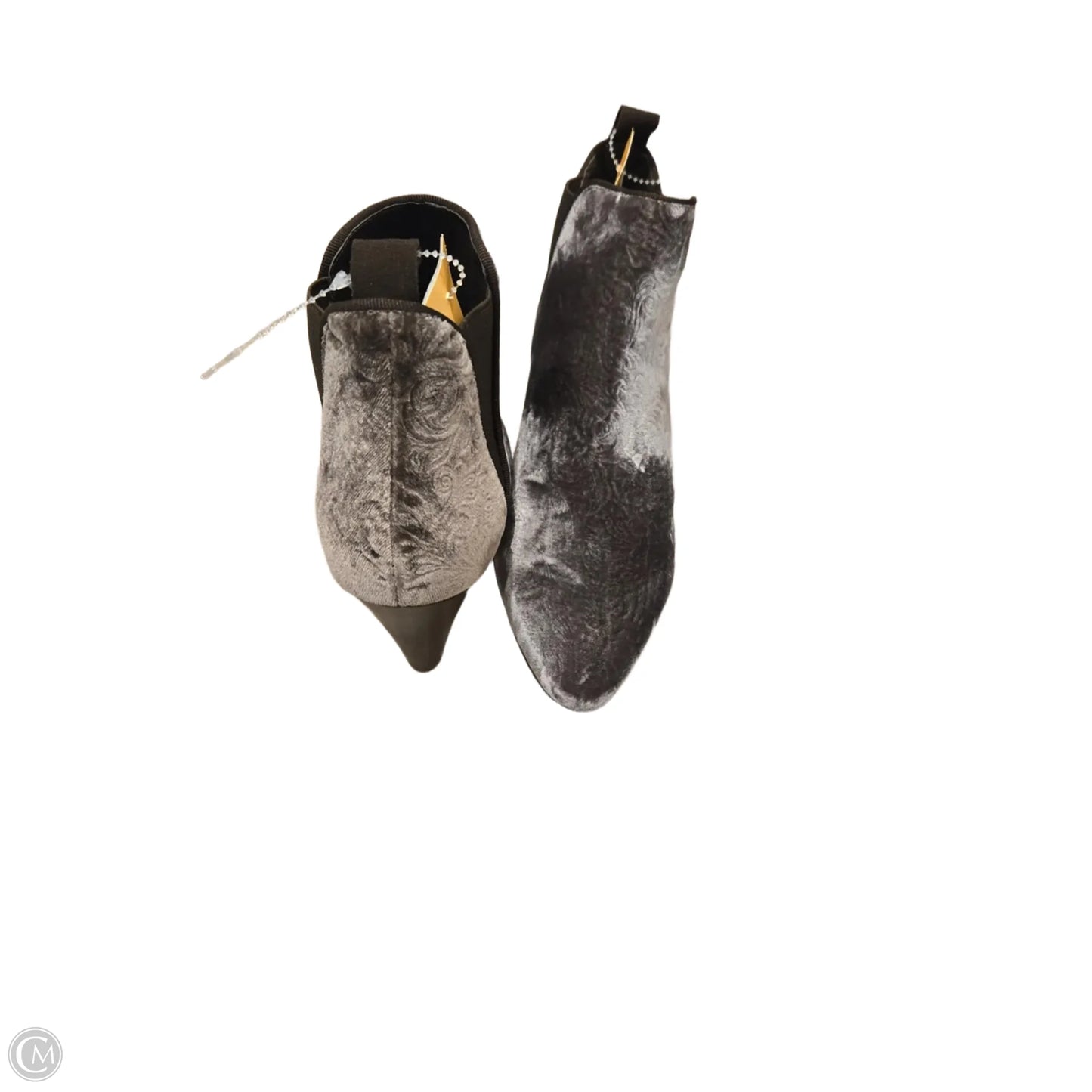 Boots Ankle Heels By Cmc In Brown, Size: 8
