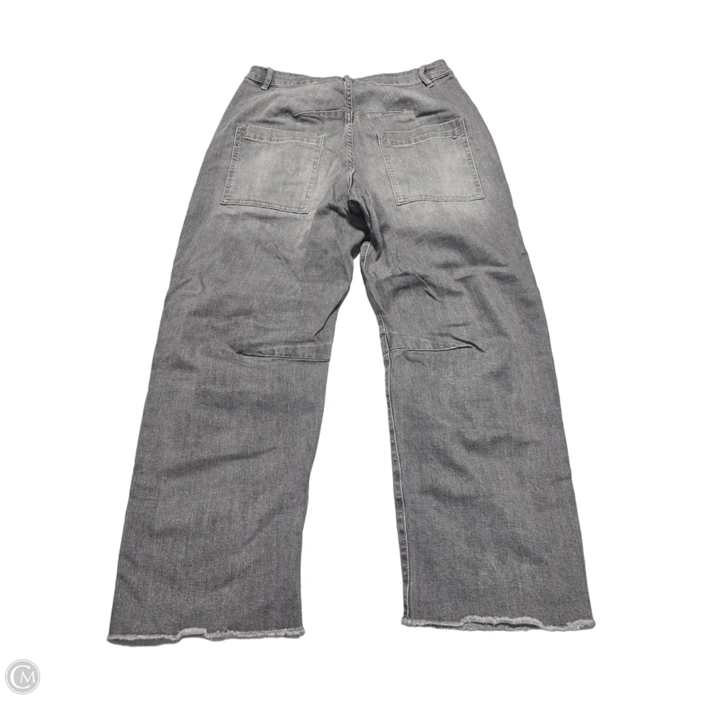Jeans Wide Leg By Micas In Grey, Size: 28
