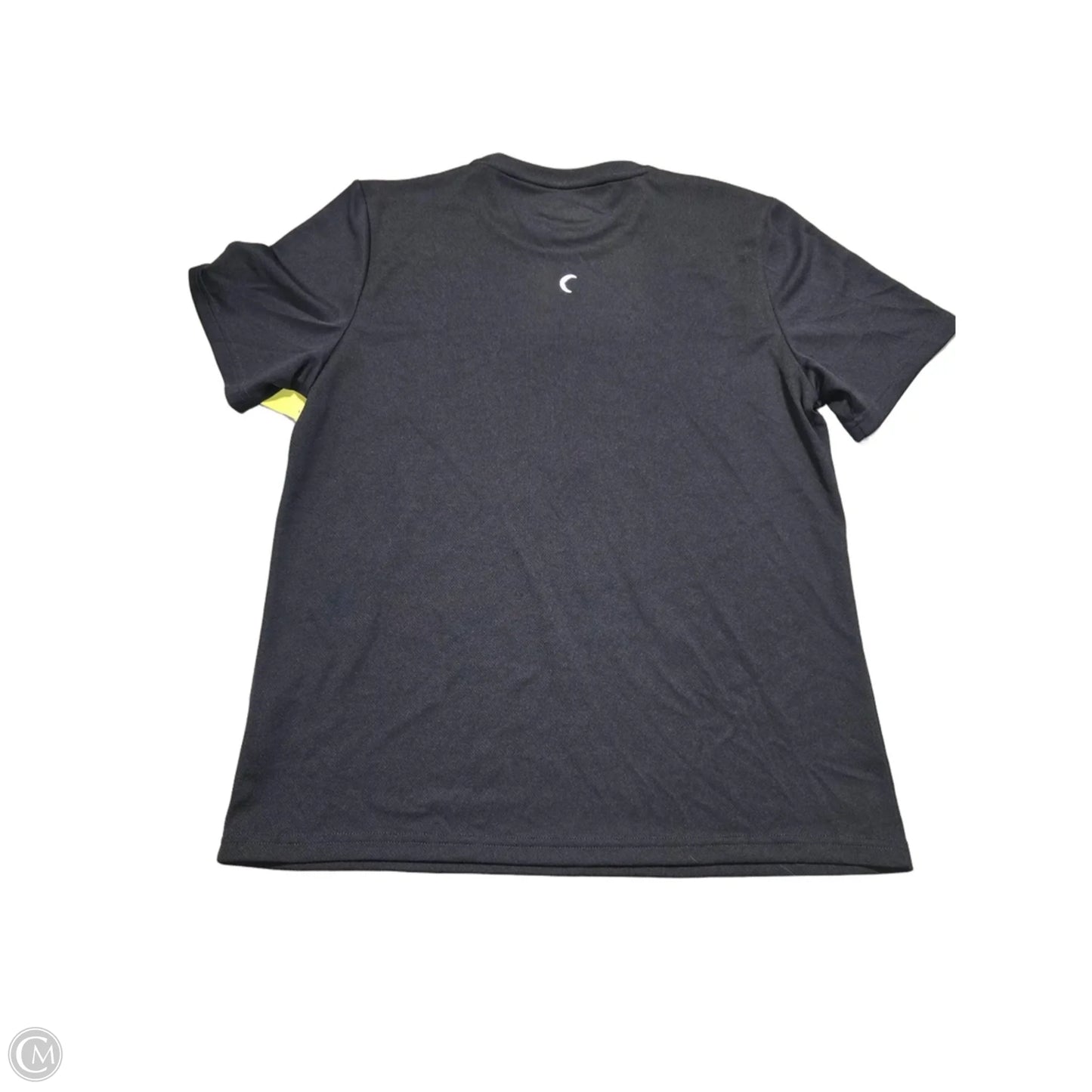 Athletic Top Short Sleeve By Zyia In Black, Size: M