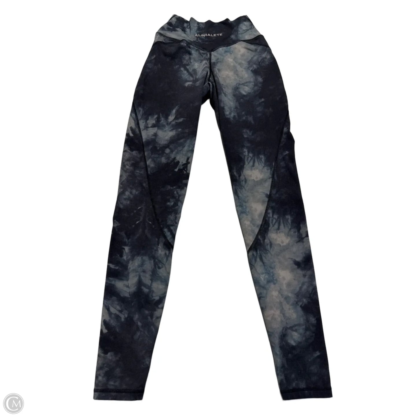 Athletic Leggings By Alphalete In Black & Grey, Size: S