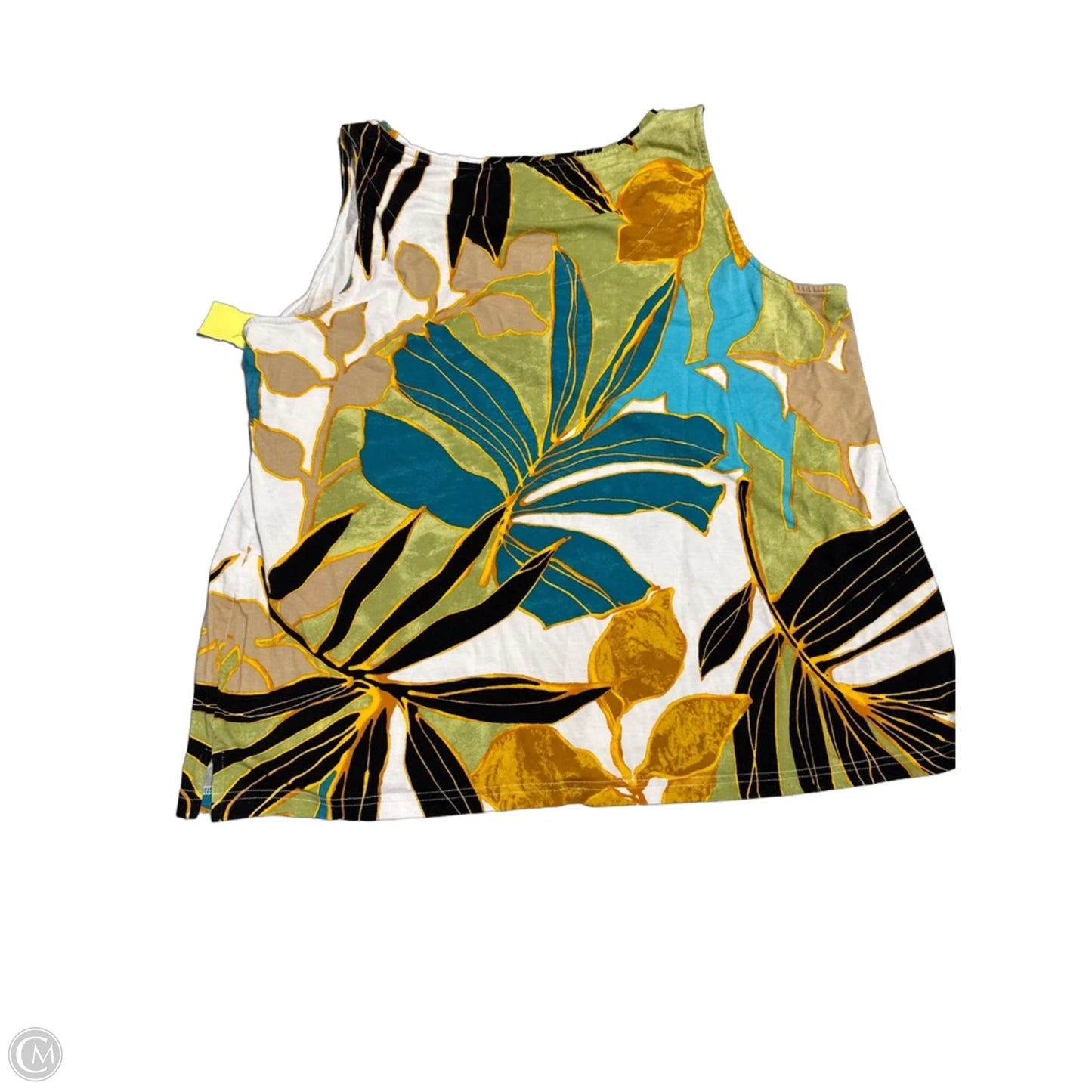 Tank Top By Chicos In Floral Print, Size: Xl