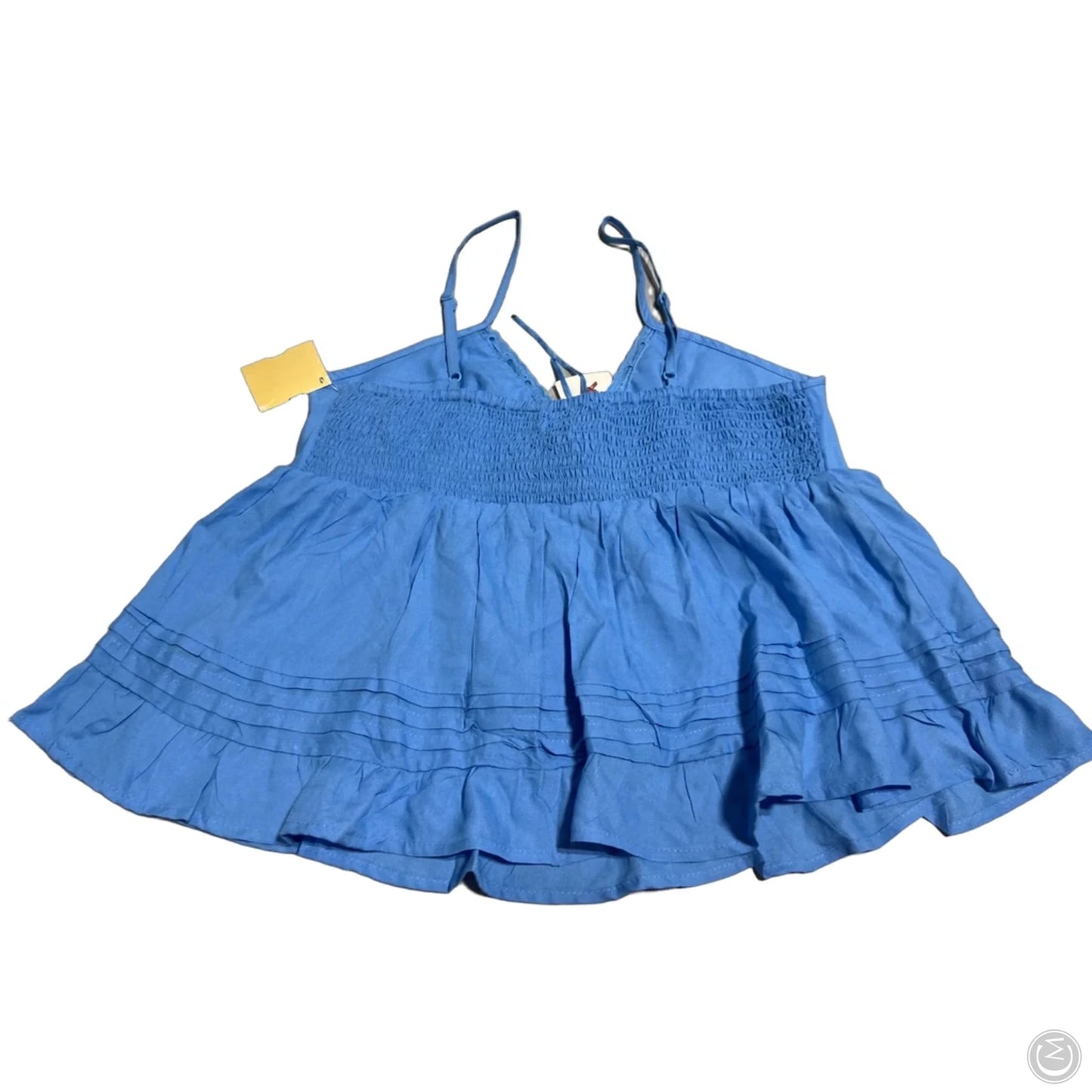 Tank Top By Japna In Blue, Size: L