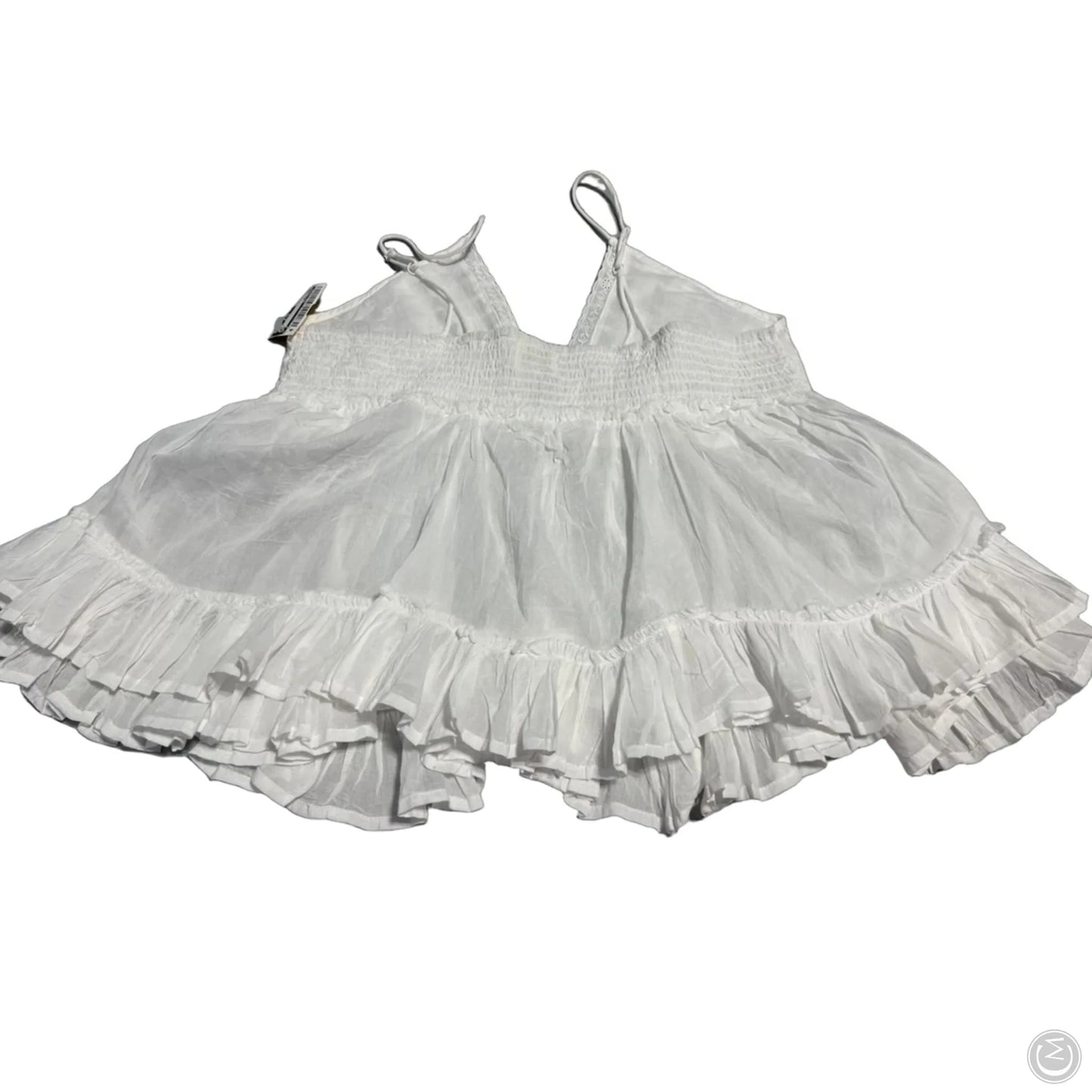 Tank Top By Rebellion In White, Size: L