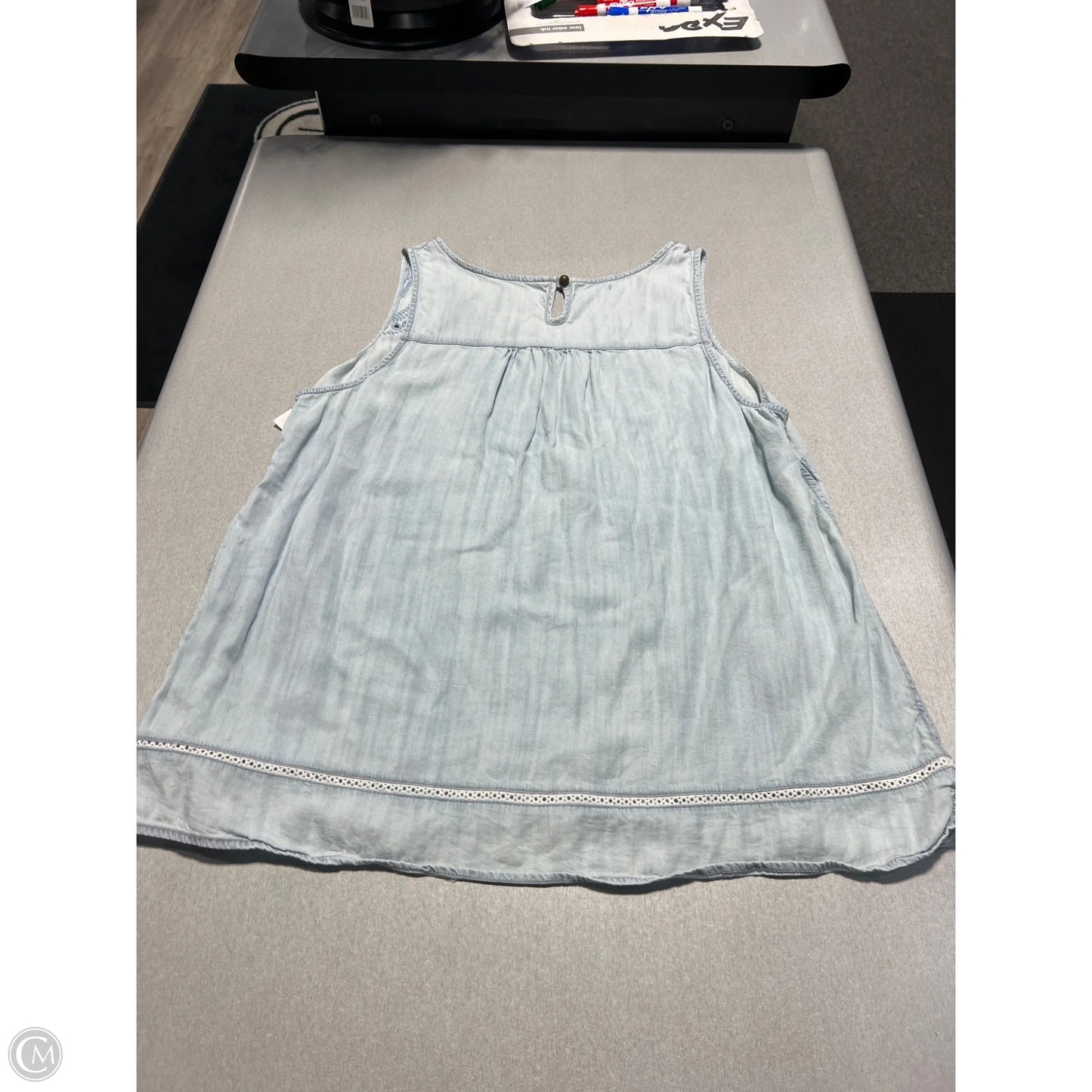 Top Sleeveless By Maurices In Blue, Size: 2