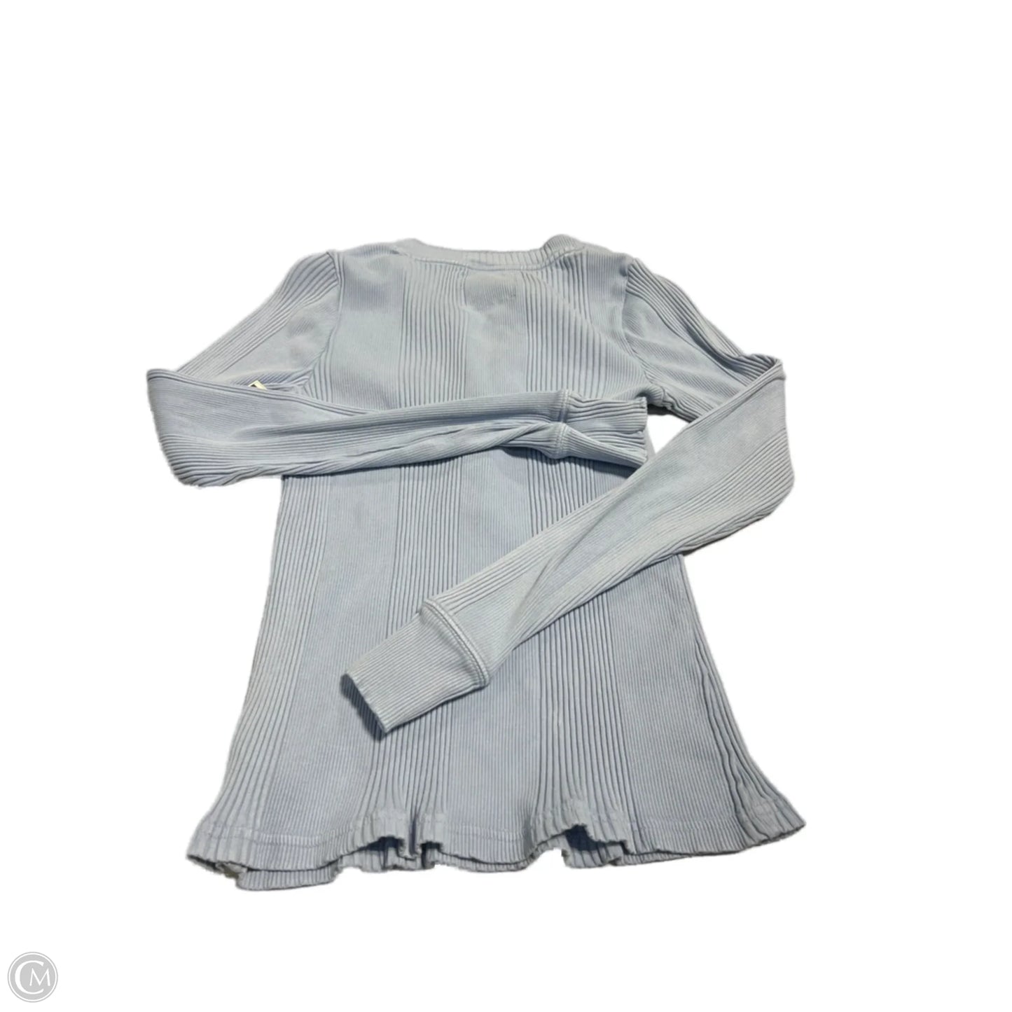 Top Long Sleeve By Aerie In Blue, Size: M