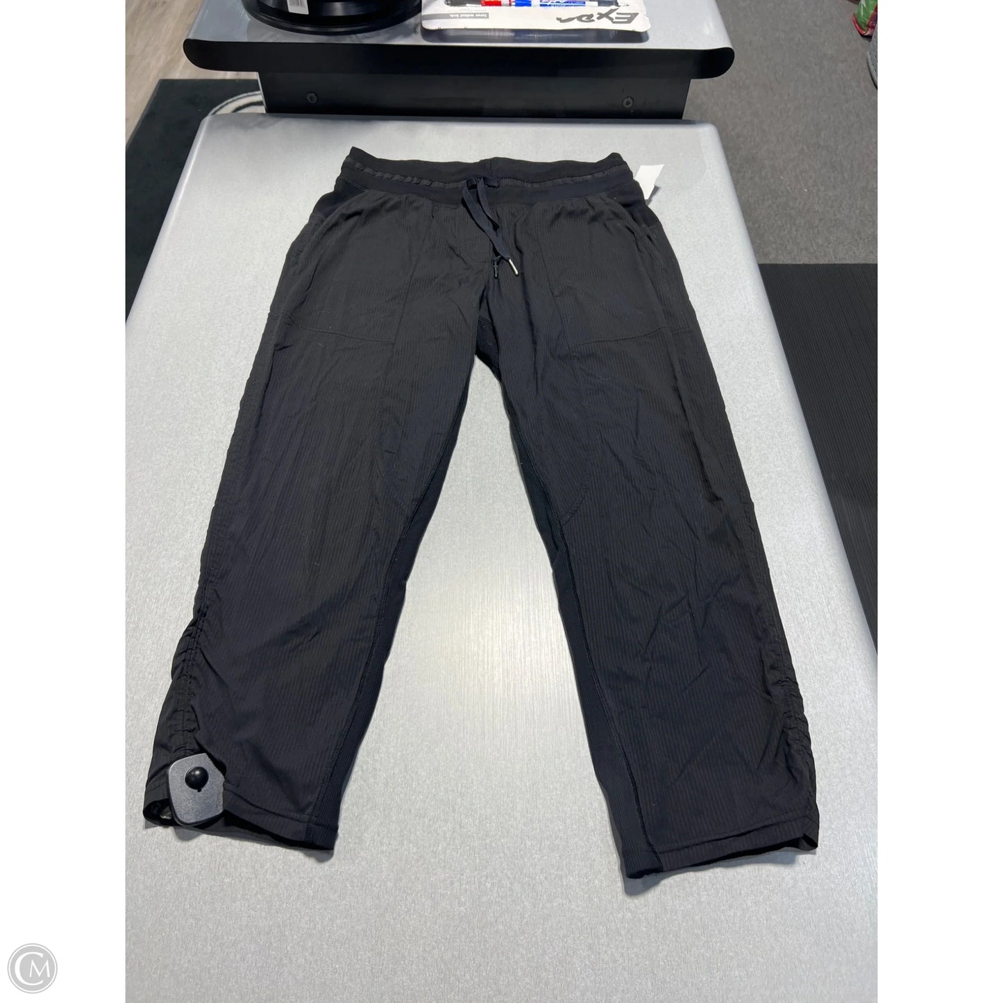 Athletic Pants By Lululemon In Black, Size: 8