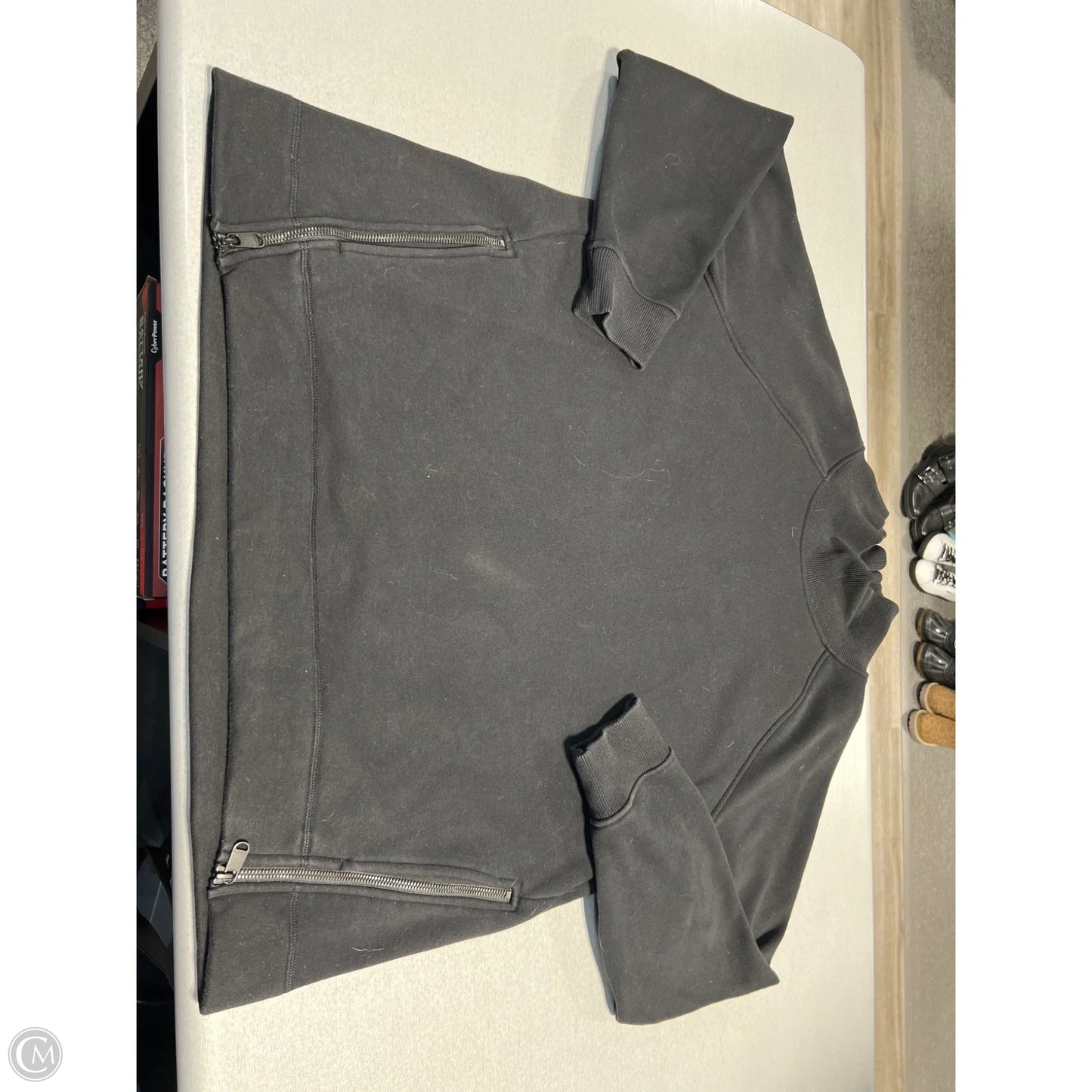 Sweater By Athleta In Black, Size: 1x