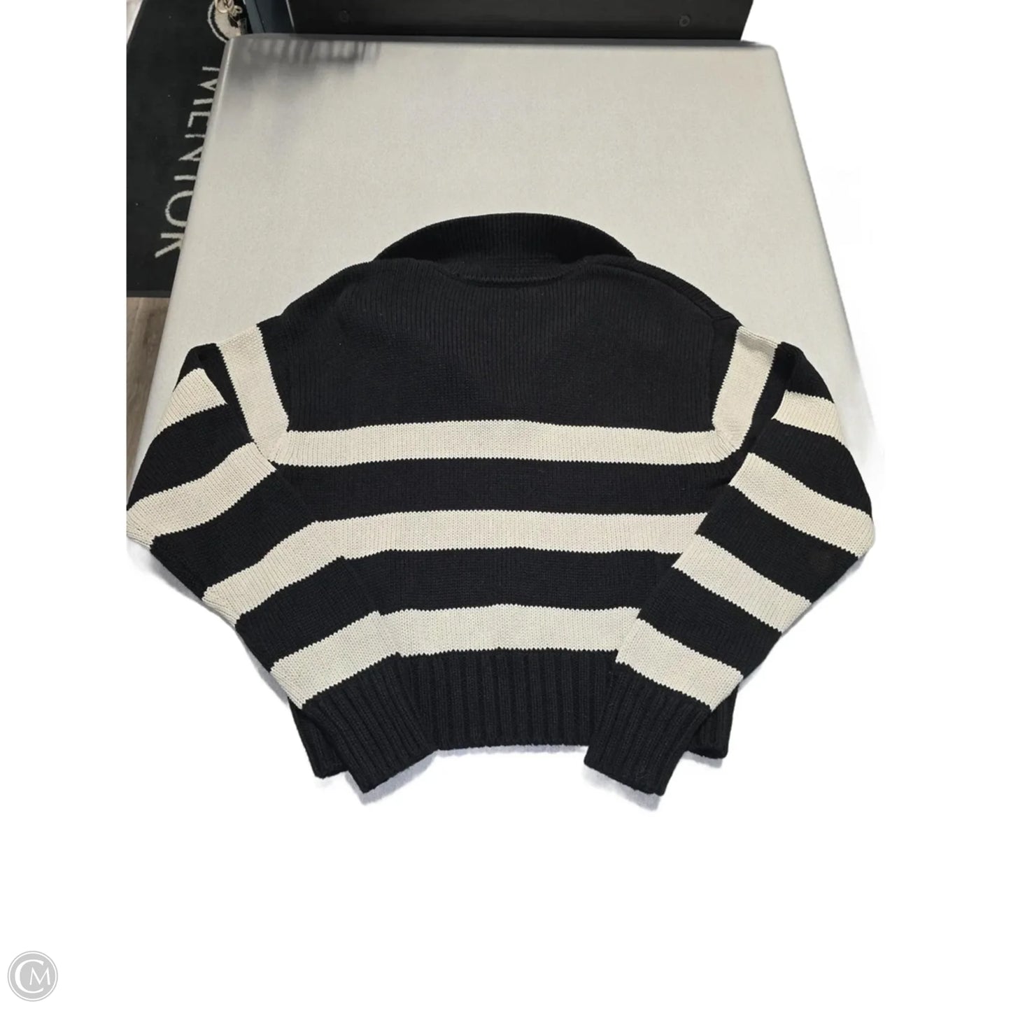 Sweater By Top Moda In Striped Pattern, Size: S