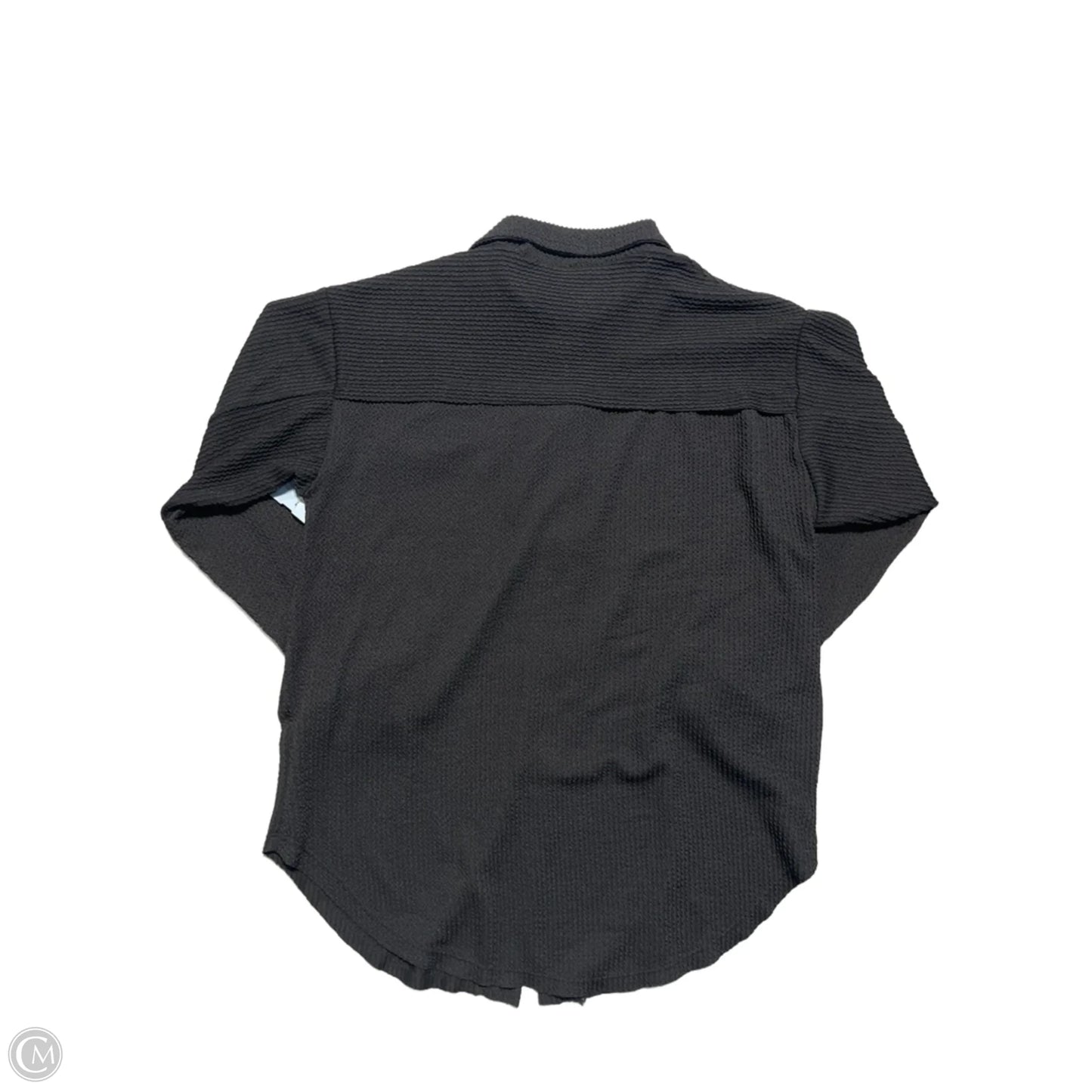 Top Long Sleeve By Reborn J In Black, Size: M