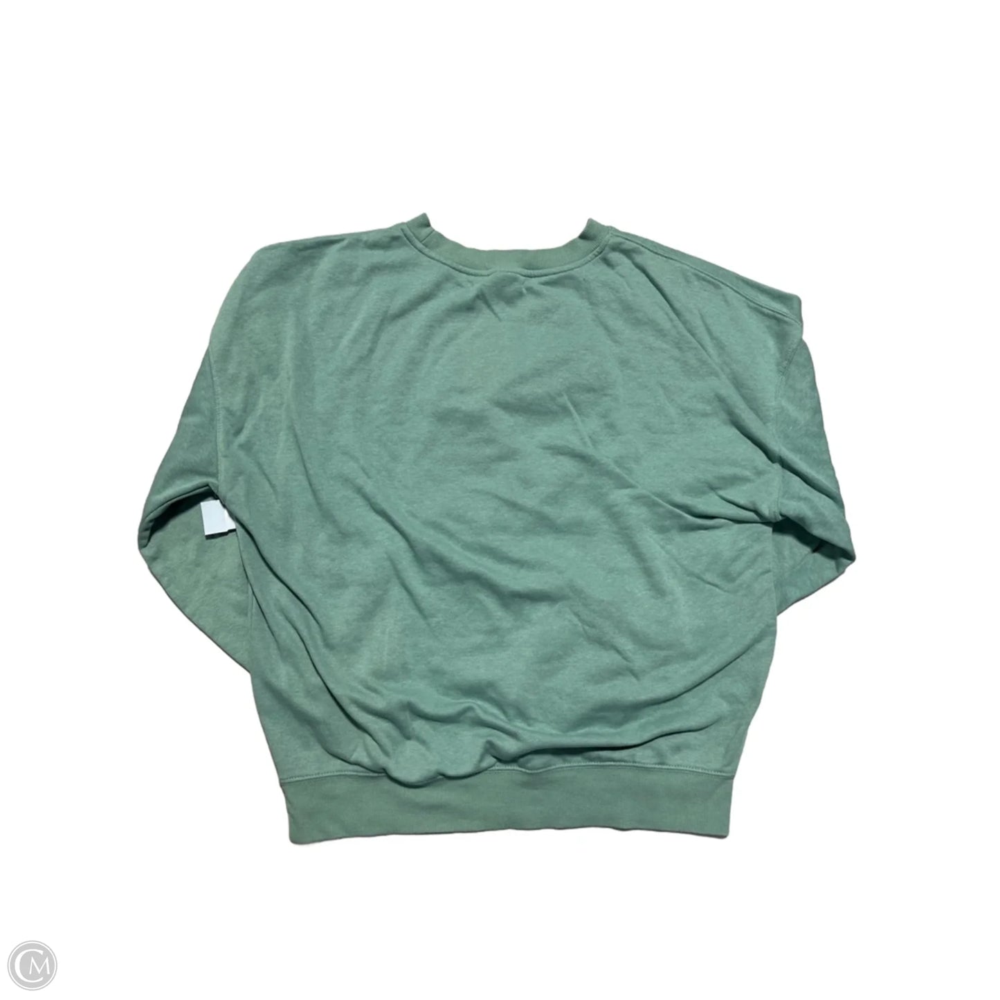 Sweatshirt Crewneck By Disney In Green, Size: S