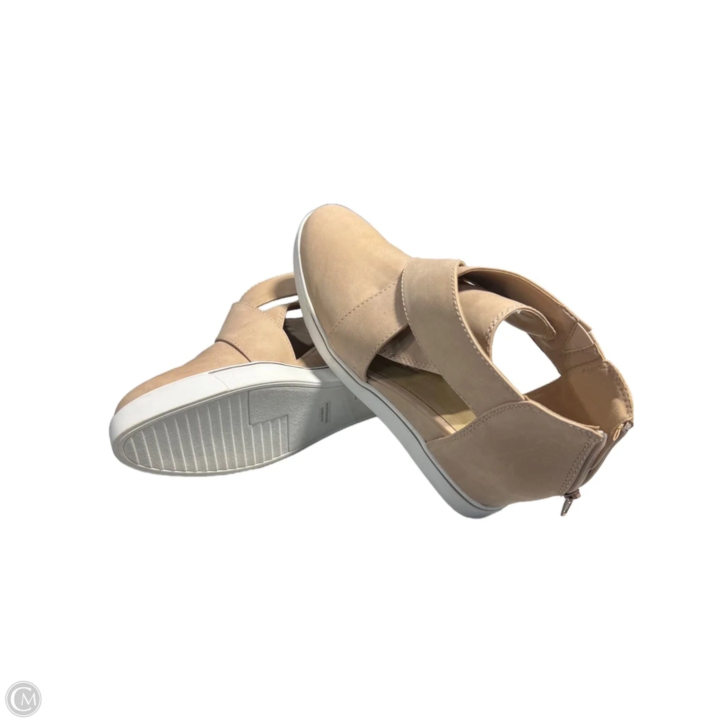 Shoes Heels Platform By Maurices In Tan, Size: 12